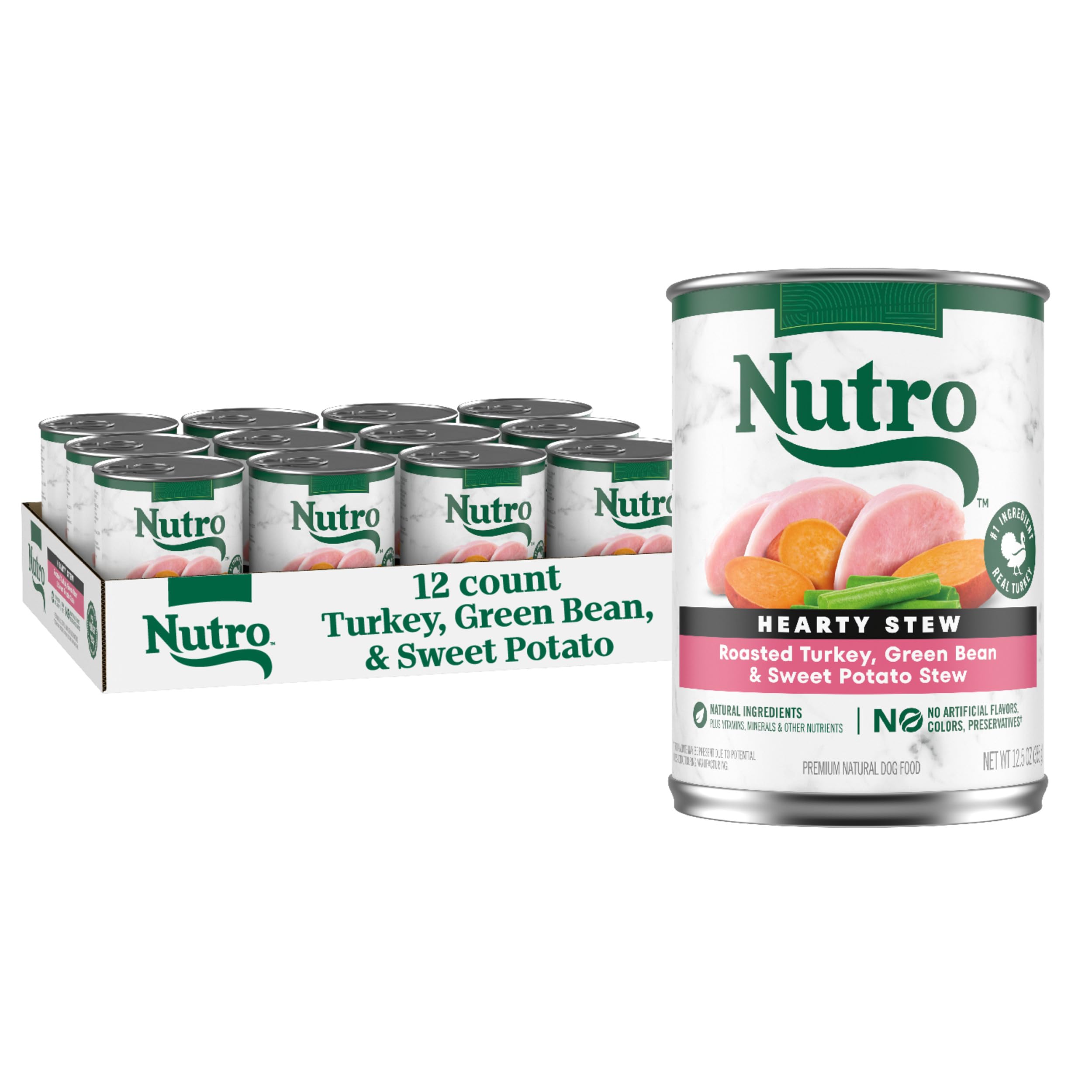 Nutro Hearty Stew roasted turkey cans for everyday meals