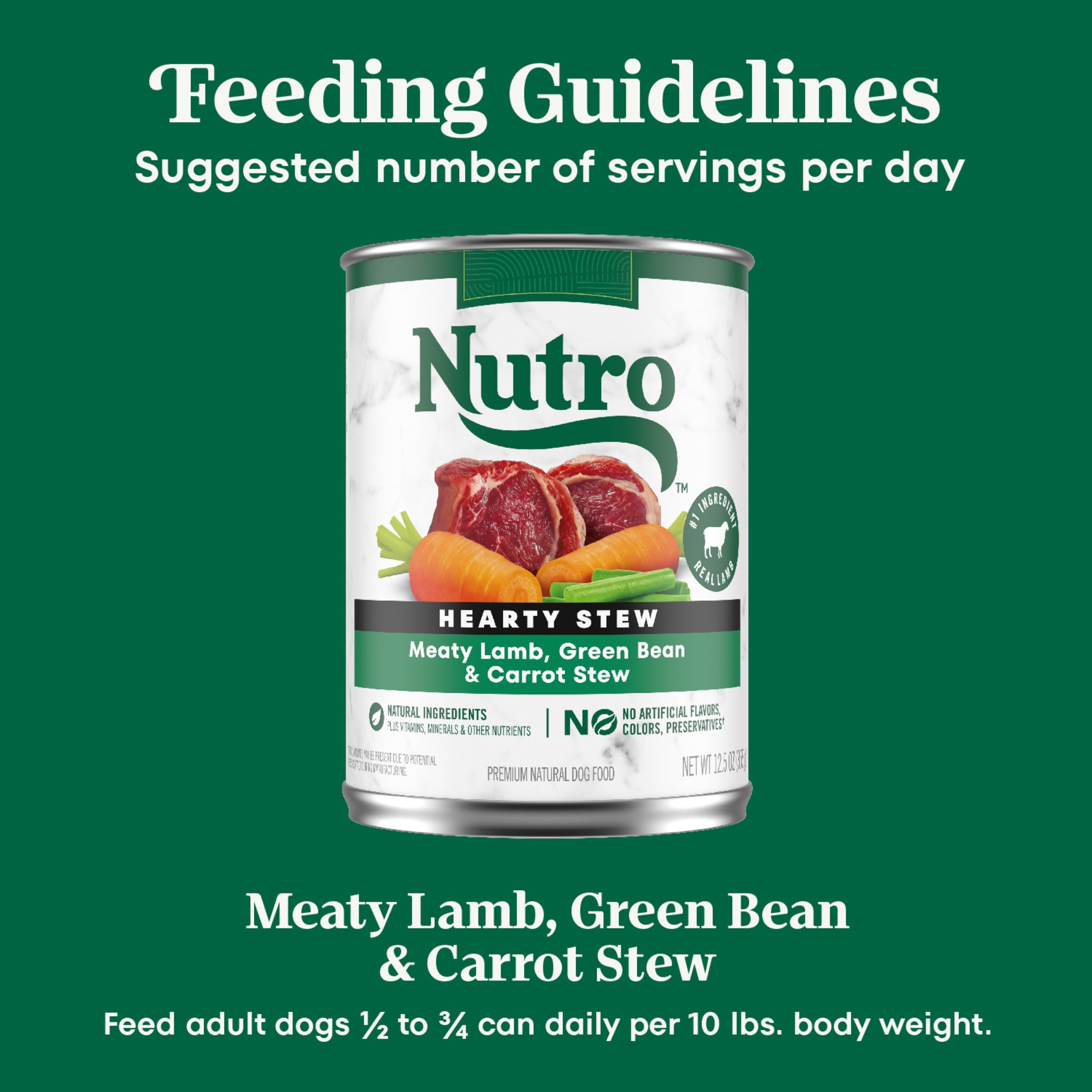 USA-made production facility badge for Nutro Hearty Stew