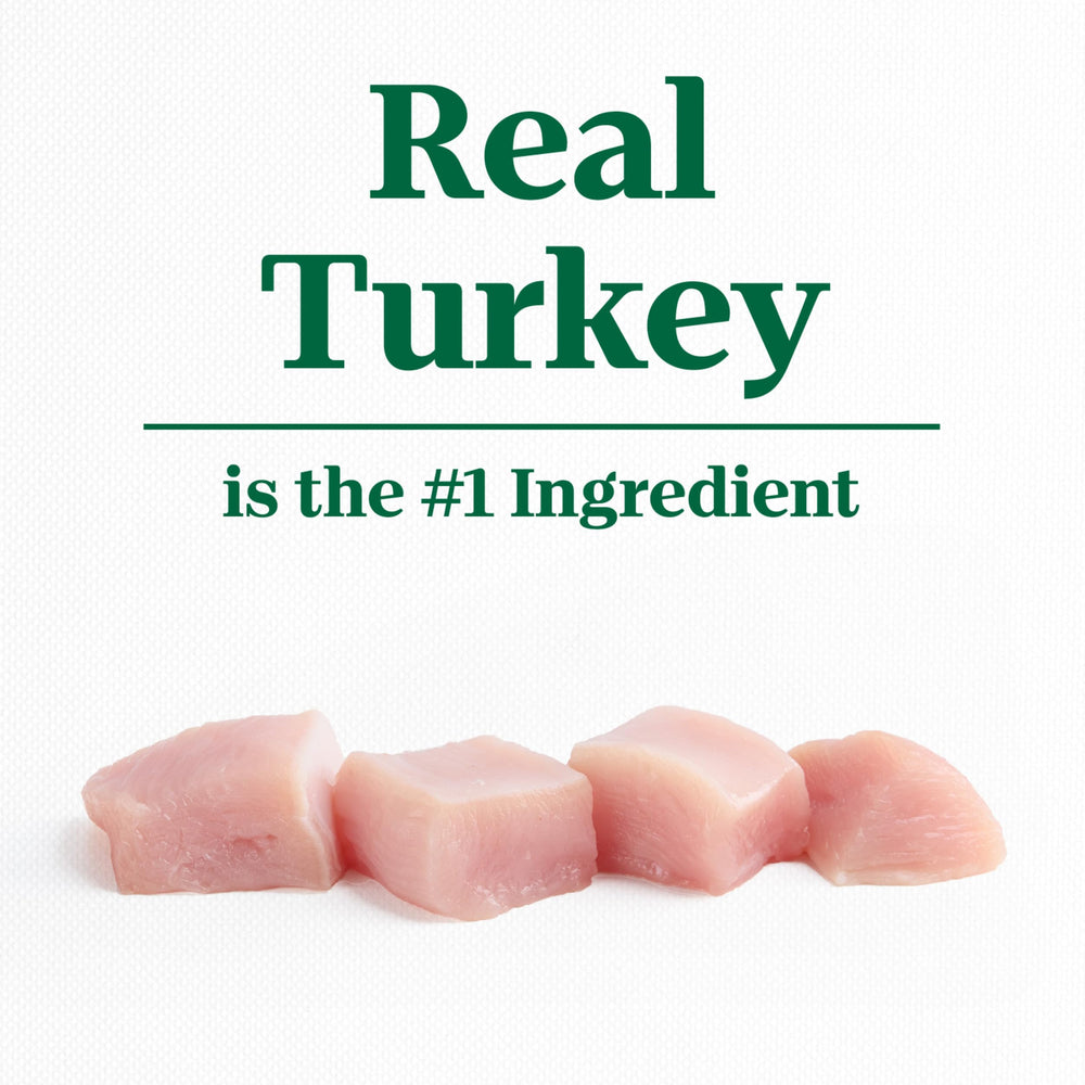 Nutro Limited Ingredient Diet turkey loaf closeup; showcases grain-free formula your dog may enjoy