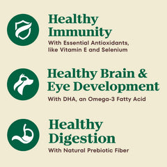 Nutro Max large-breed puppy kibble close-up displaying texture for digestion and satisfaction