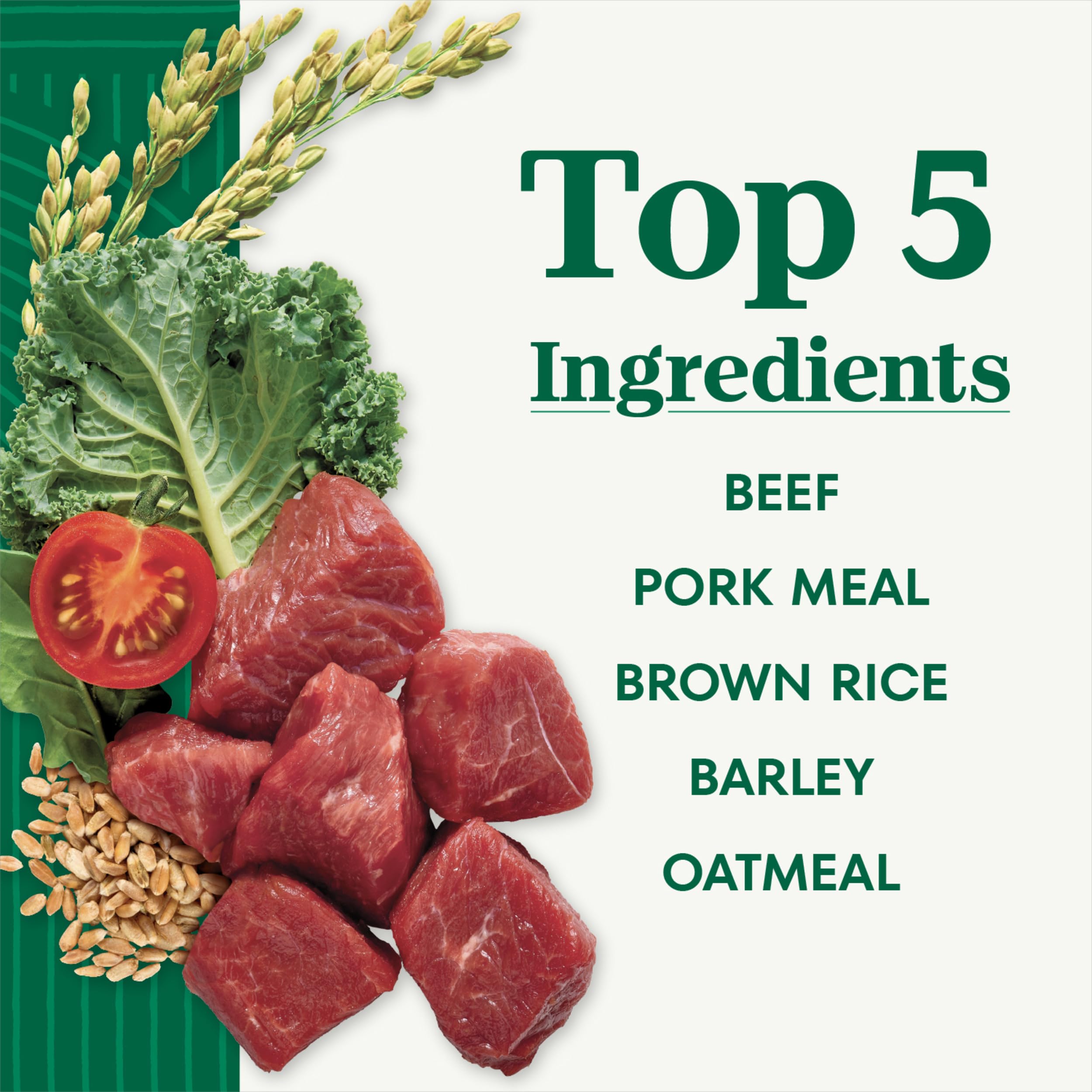 Nutro Natural Choice beef brown rice kibble with wholesome grains for balanced nutrition.