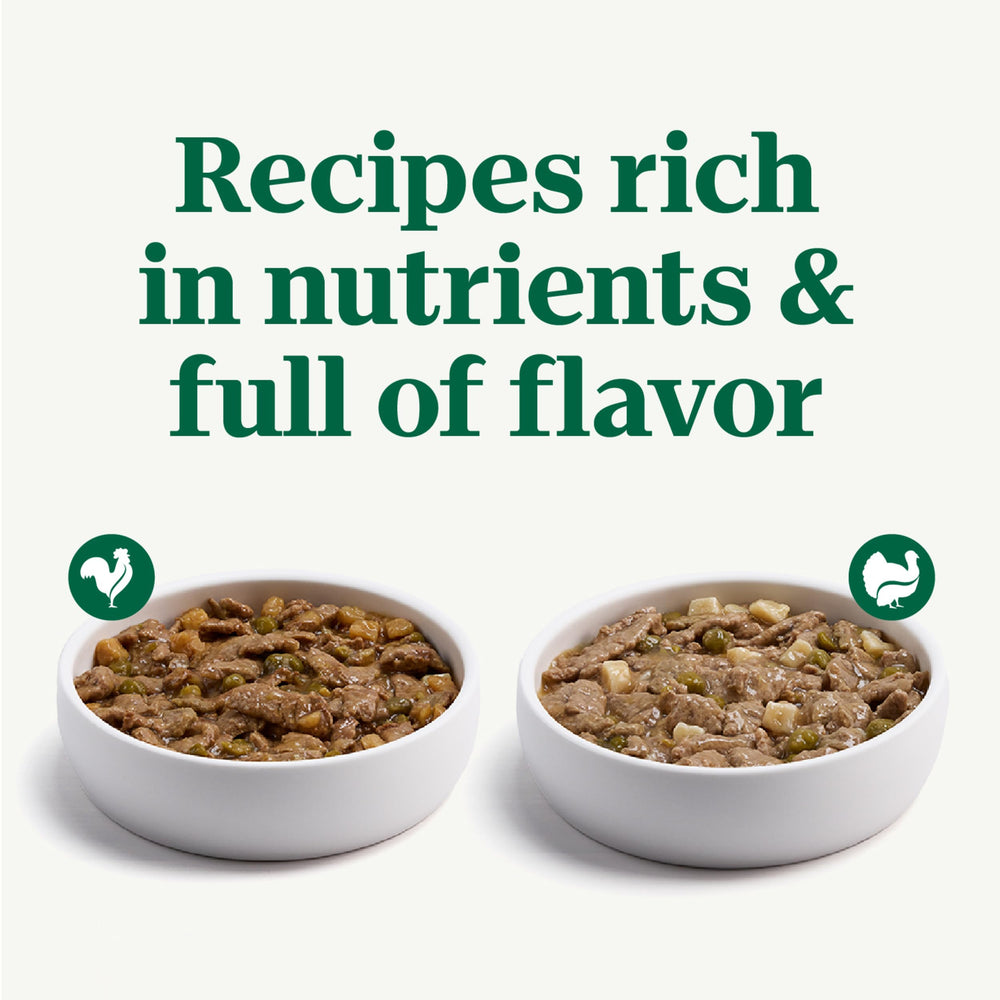 Nutro Natural Choice Cuts in Gravy two-flavor pack front