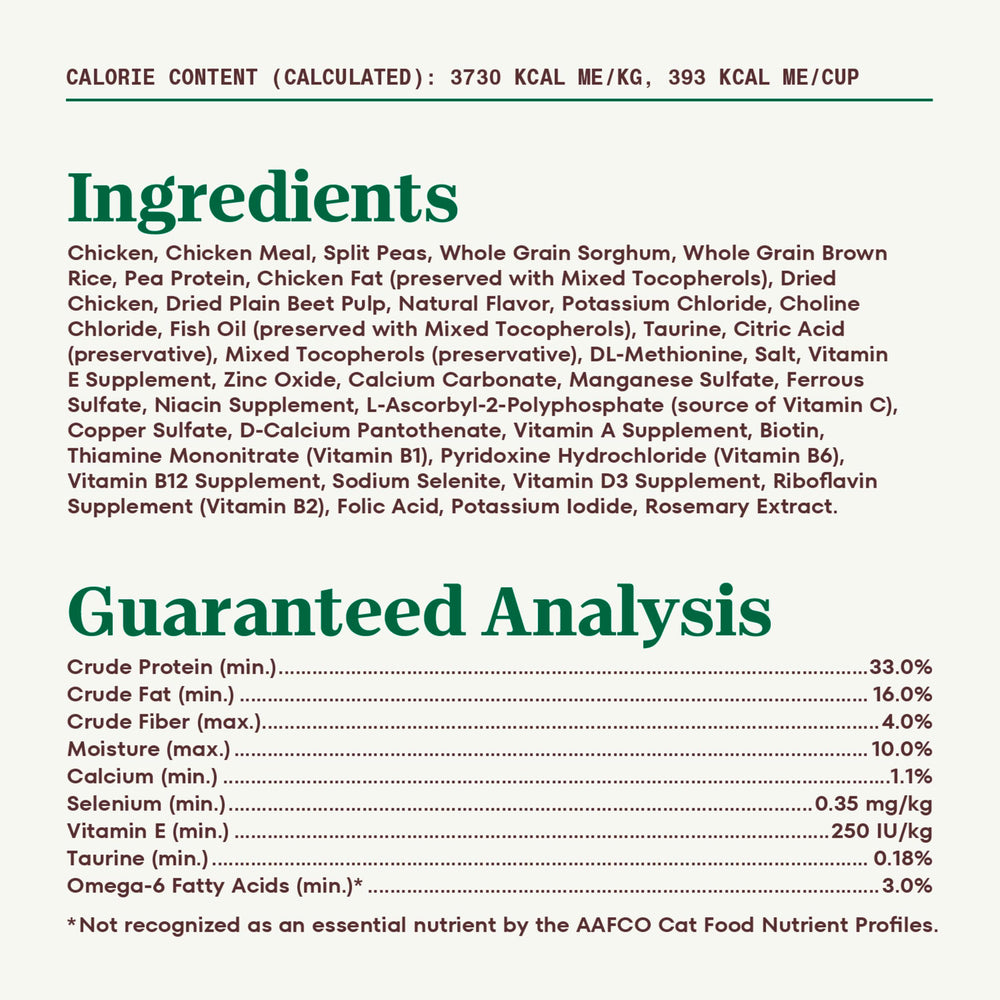 Nutro omega-6 fatty acids for healthy skin and coat closeup.