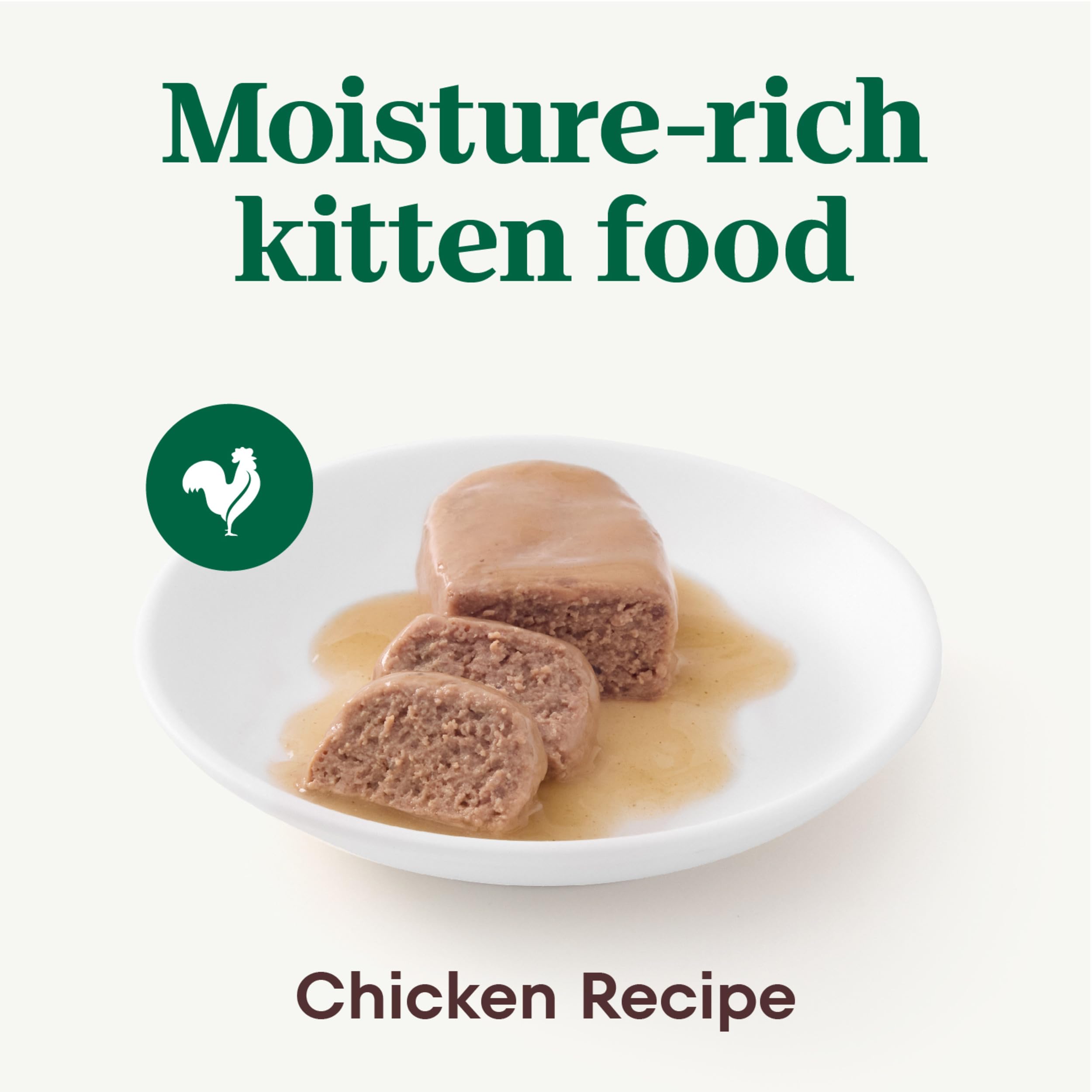 Nutro kitten pate packaging highlights twin-pack convenience