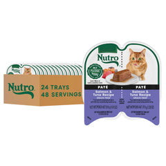 Nutro Perfect Portions salmon-tuna pate tray for adult cats