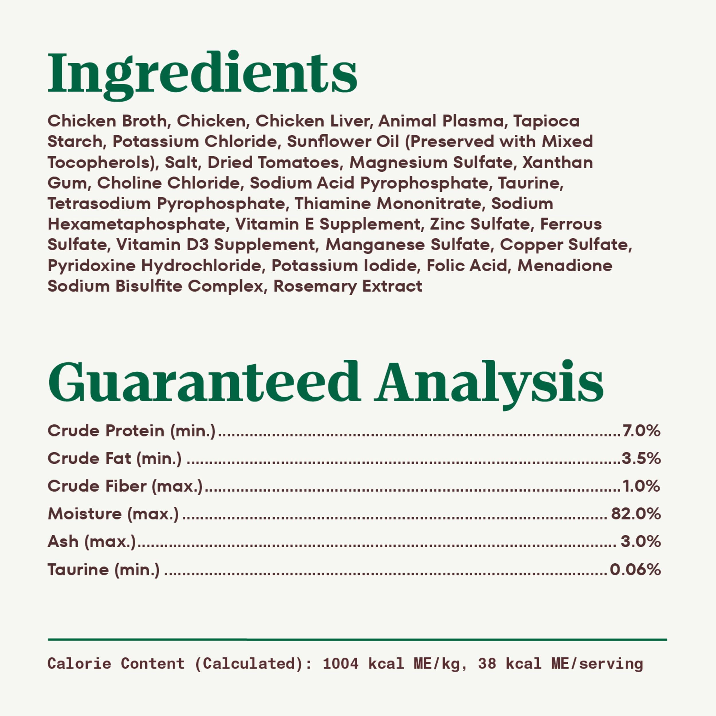Nutro Perfect Portions wet cat food chicken power protein shown for strong daily meals