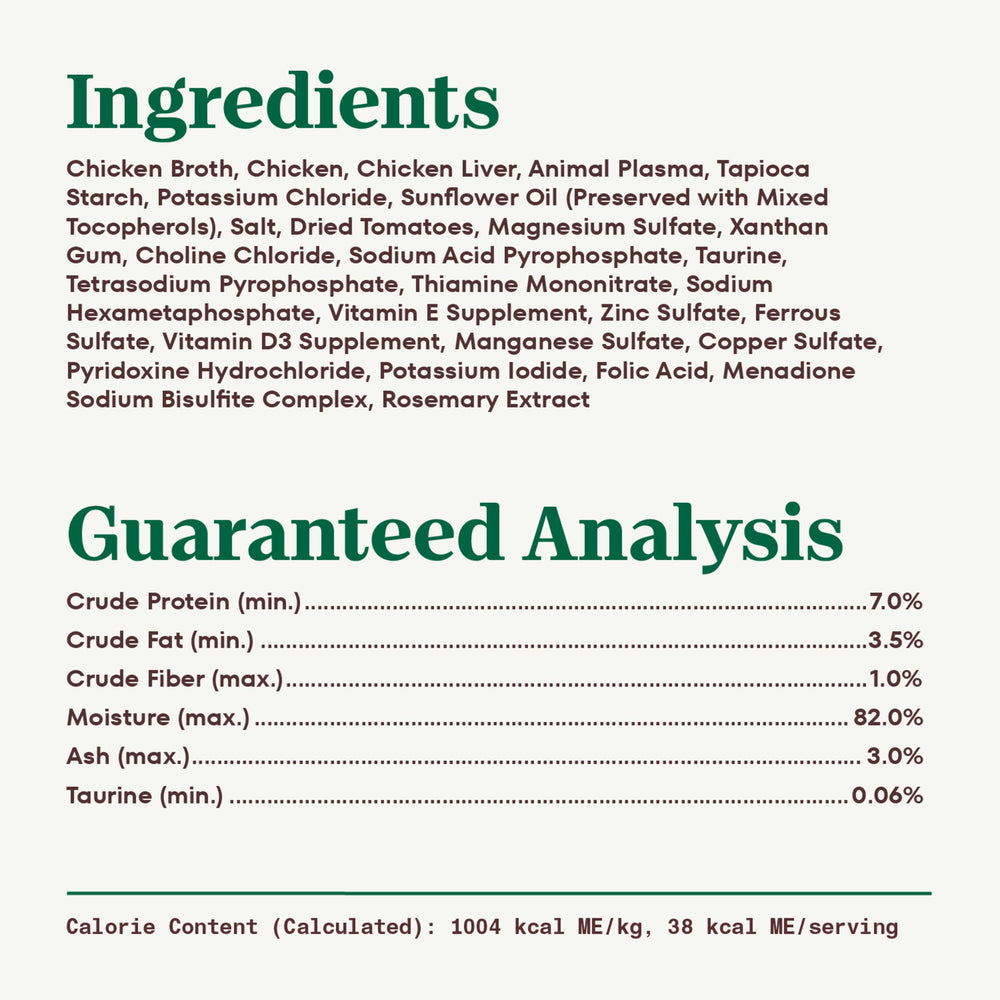 Nutro Perfect Portions wet cat food chicken power protein shown for strong daily meals