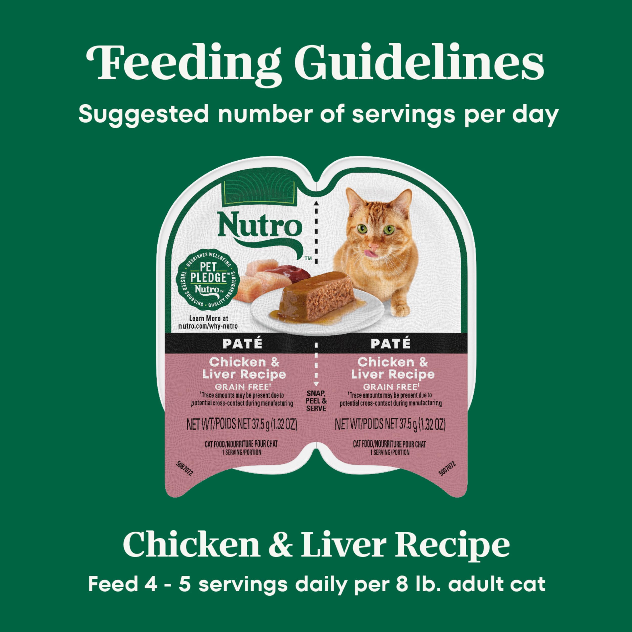 Nutro Perfect Portions packaging emphasizes natural ingredients with vitamins and minerals.