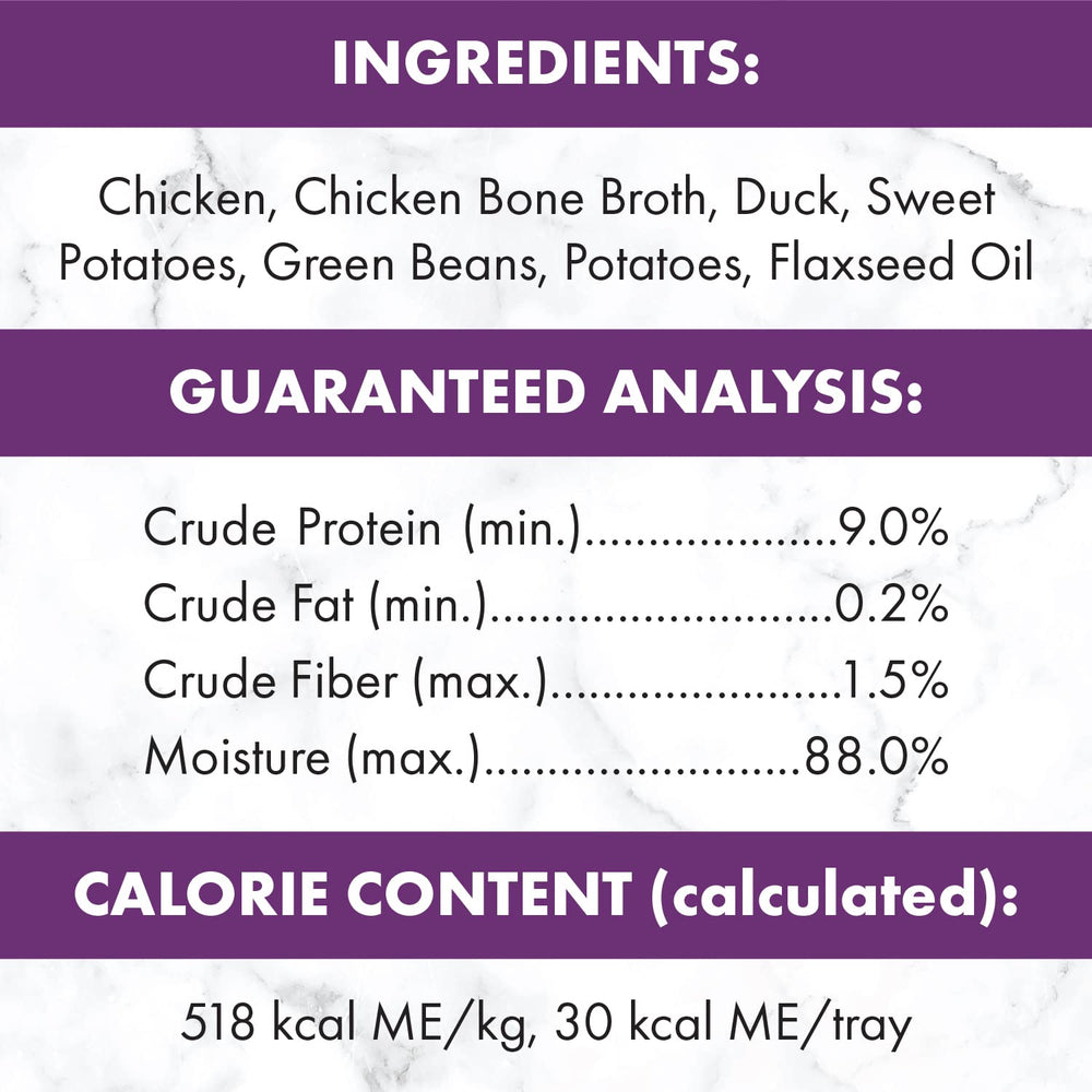 Nutro So Simple no-grain formula features chicken and duck for a simple ingredient list.