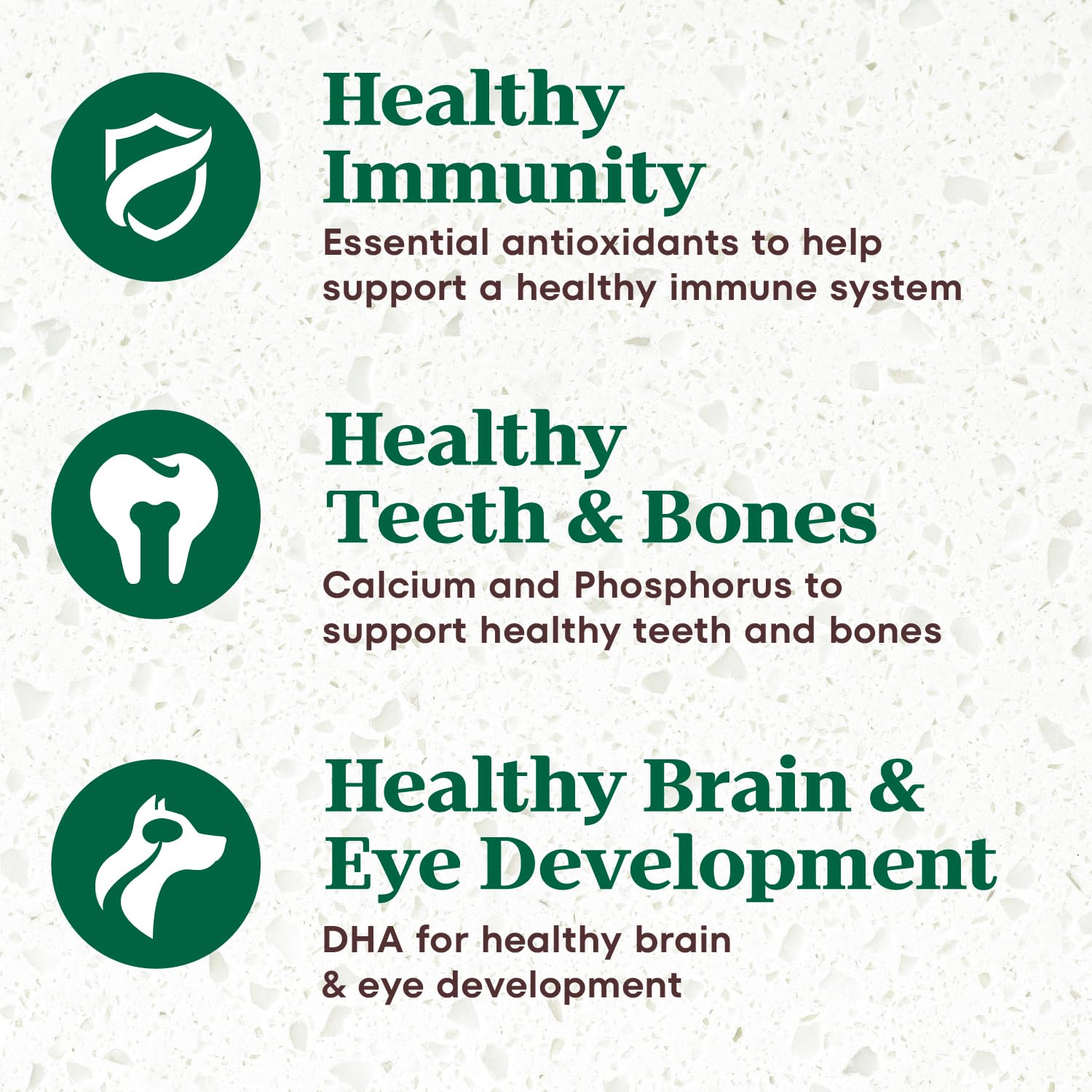 Nutro Ultra High Protein Puppy Food DHA brain development visual emphasizes cognitive support