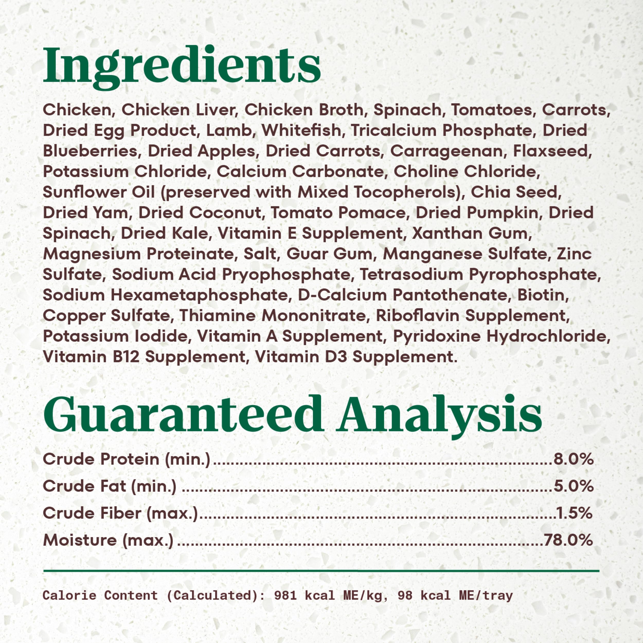 Nutro Ultra Senior Wet Dog Food pate texture close-up emphasizing grain-free formula.