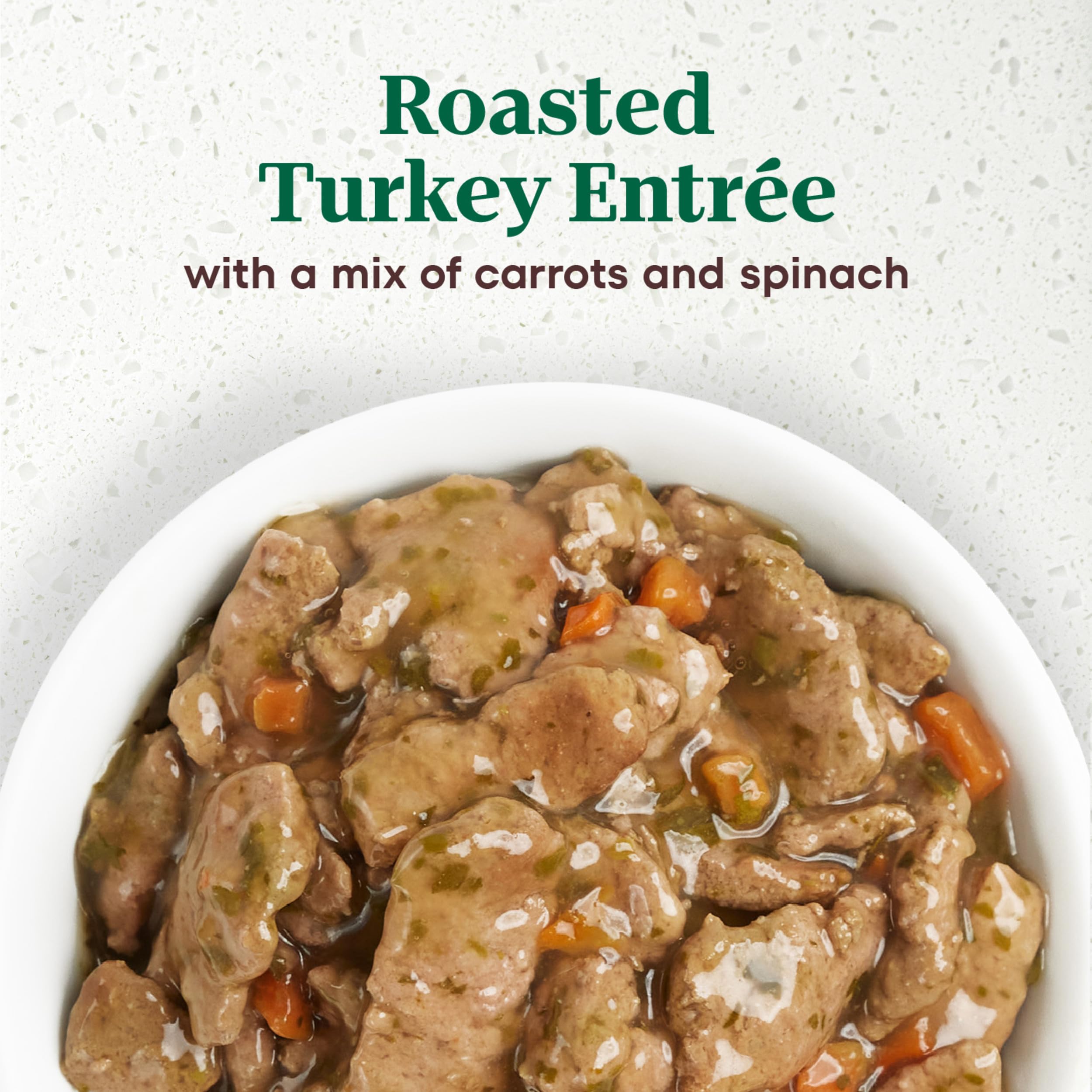 Nutro Ultra Roasted Turkey Entree filets in gravy close-up