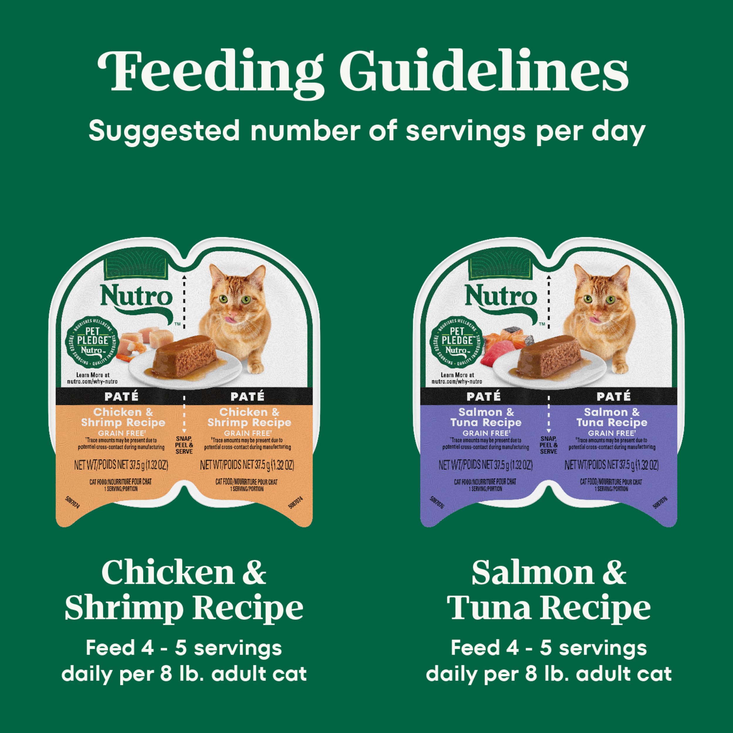 Nutro Wet Cat Food Pate USA-Made Facilities indicating trusted production