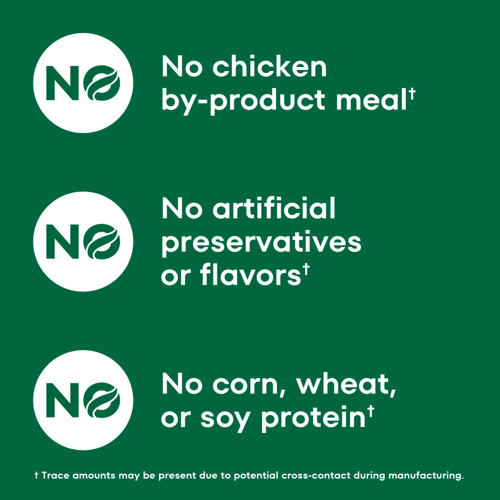 Nutro no artificial preservatives or colors in dry cat food.