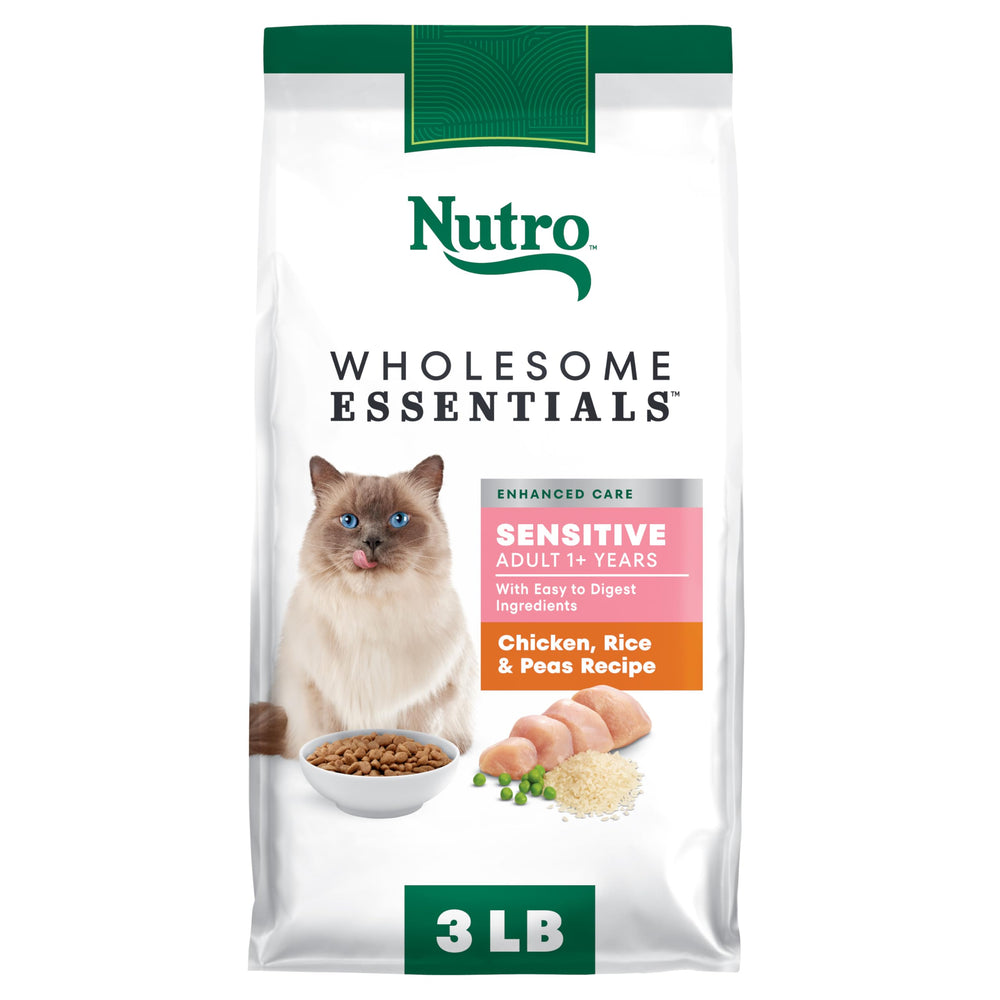 Nutro Wholesome Essentials real chicken first ingredient supports easy digestion.