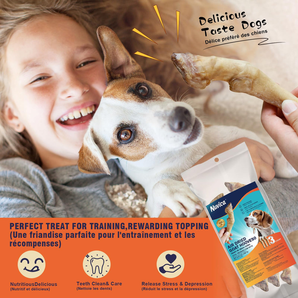 Nuvica Goat Hoof dental action during chewing