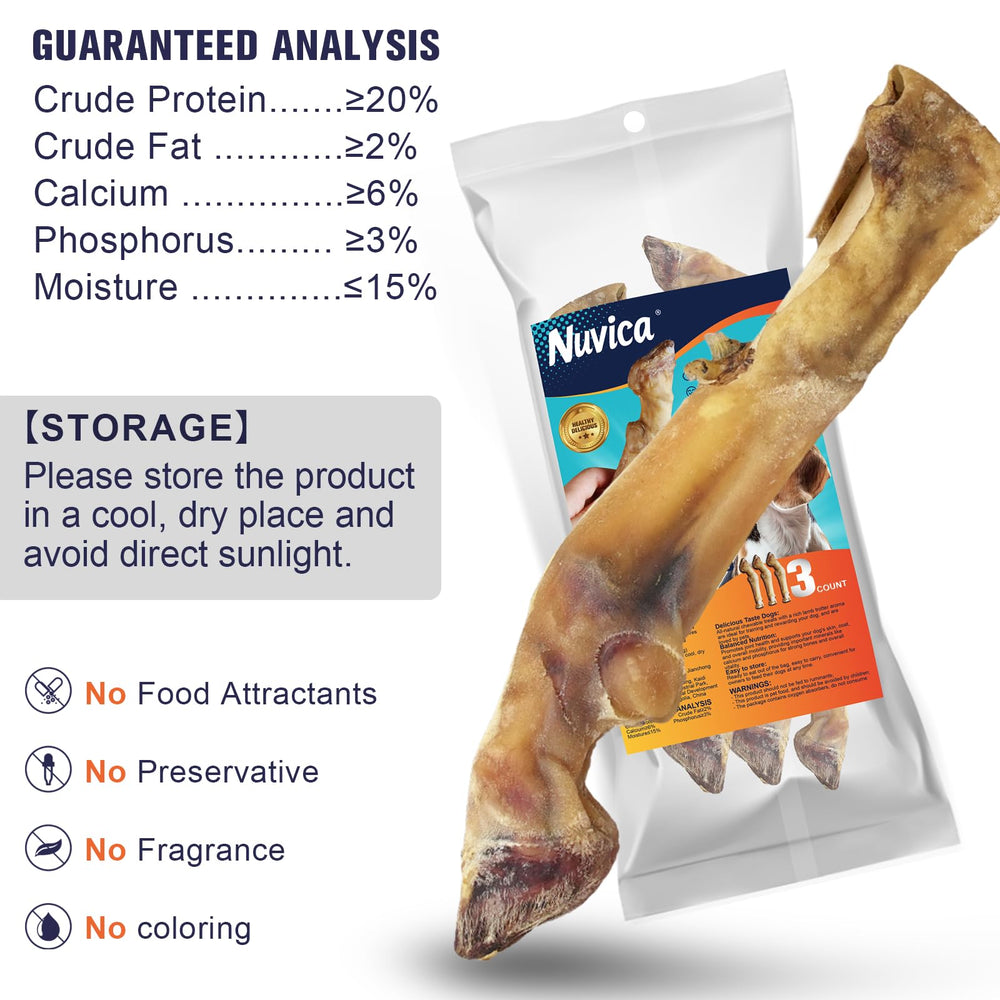 Nuvica Goat Hoof bone size small/medium for smaller dogs