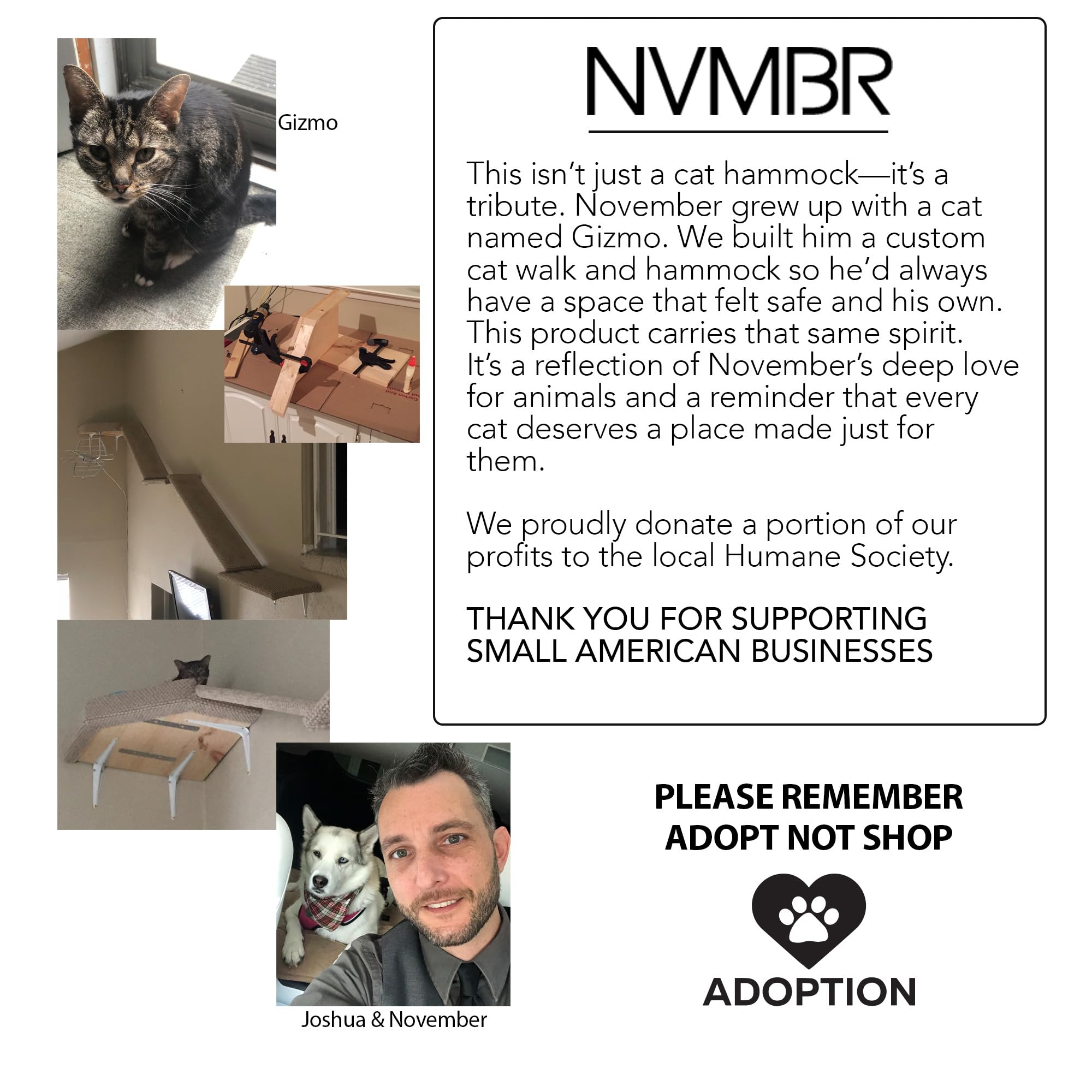 NVMBR USA-designed pet furniture by a small business