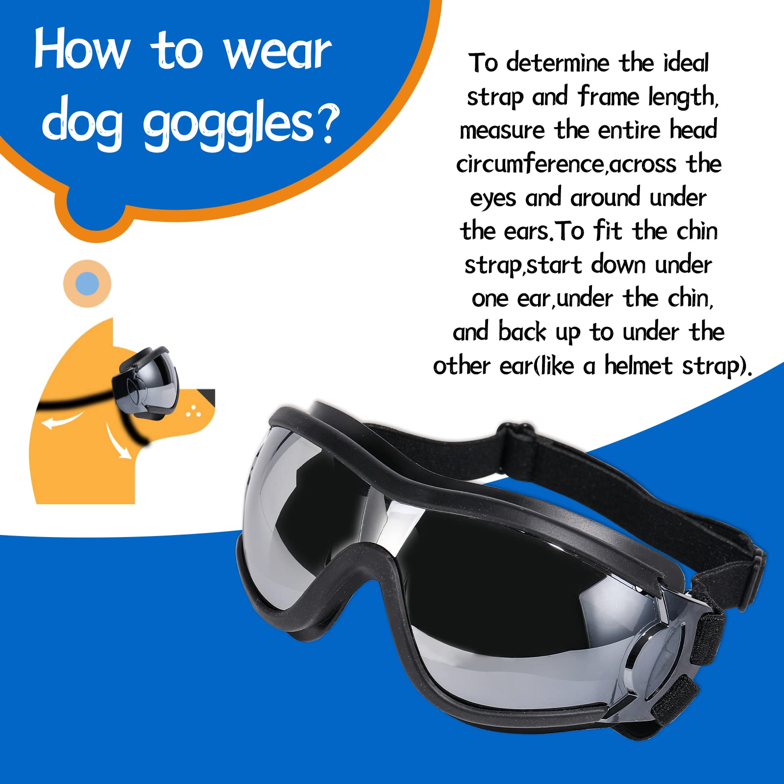 NVTED dog eyewear adds a stylish look for outdoor adventures