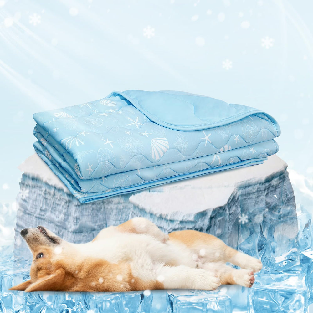 NWK dog cooling blanket machine washable for easy cleaning.