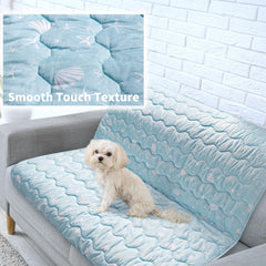 NWK dog cooling blanket wear-resistant surface offers soft touch.