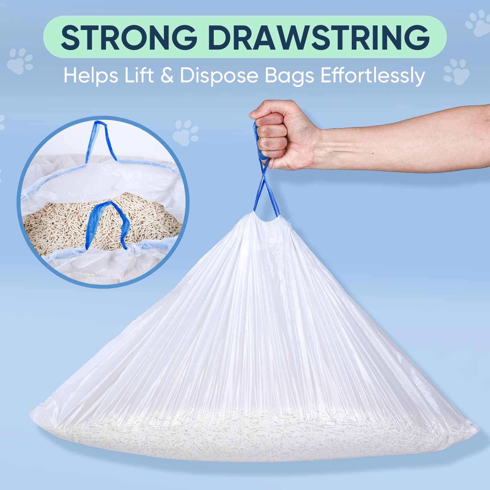 NXPPYY leakproof and scratch-resistant material protects surrounding surfaces.