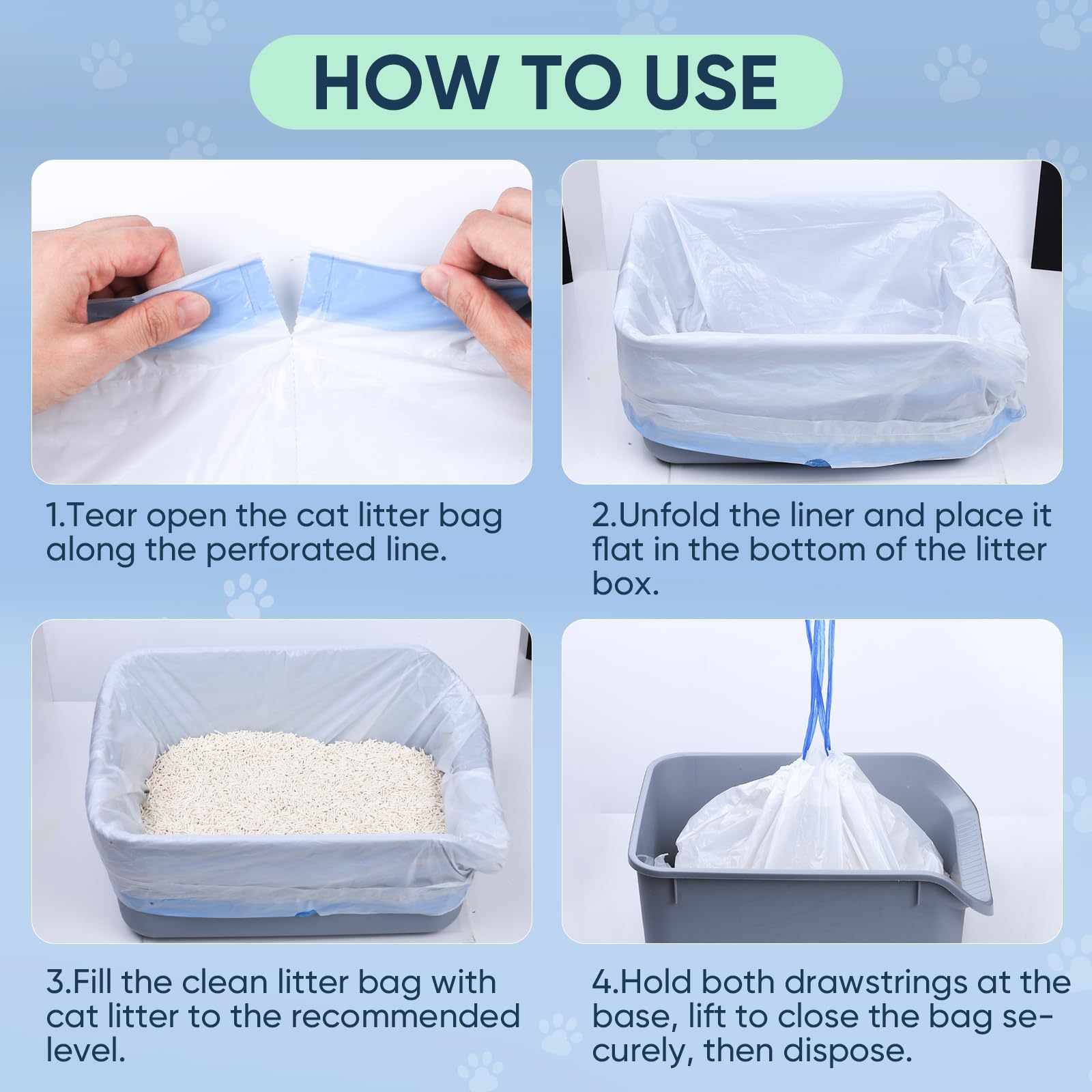 NXPPYY compact liner rolls for easy storage and access