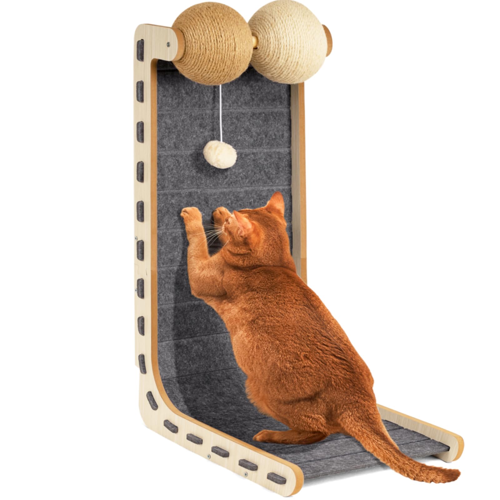 Nxwjoy felt cat scratch board for daily use and lasting wear
