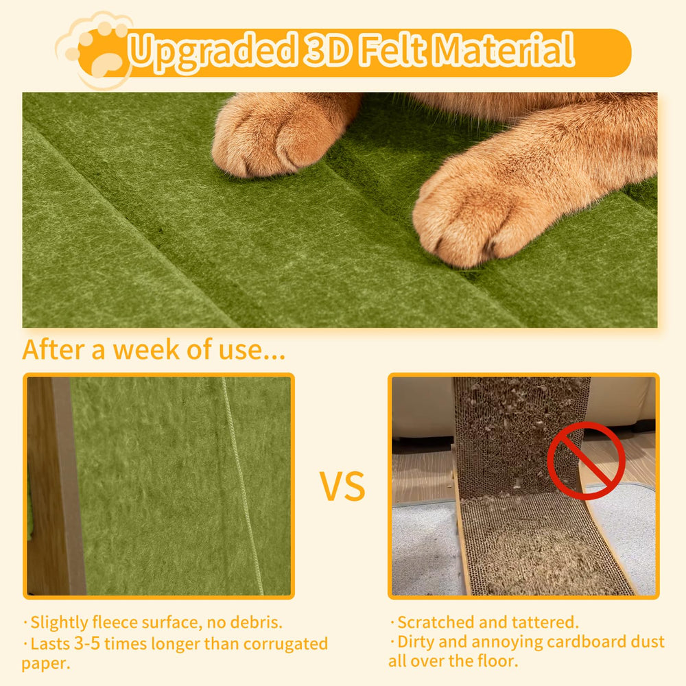 Nxwjoy felt scratch surface closeup highlights 9mm thickness.