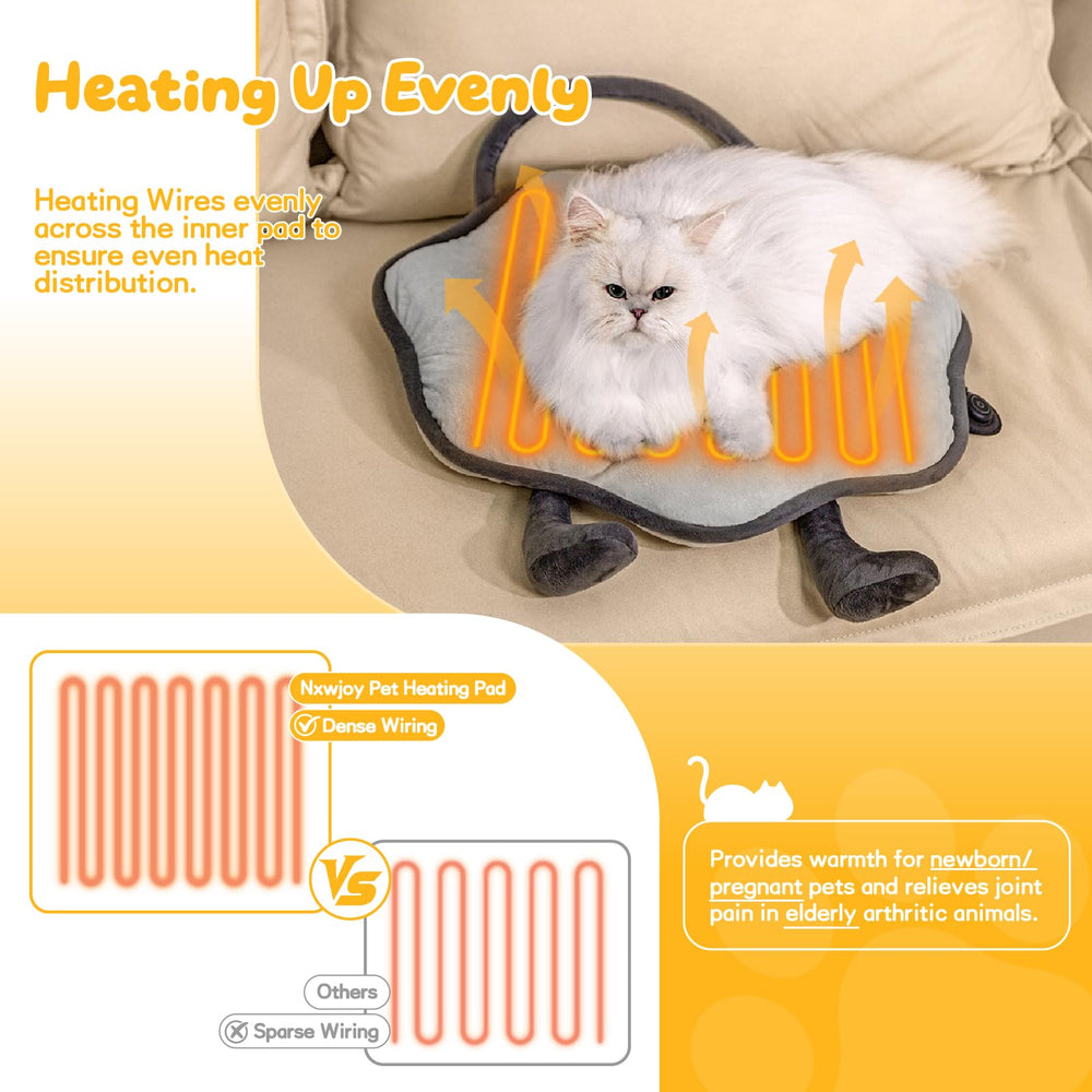 Nxwjoy NTC sensor provides automatic heat protection for safety.