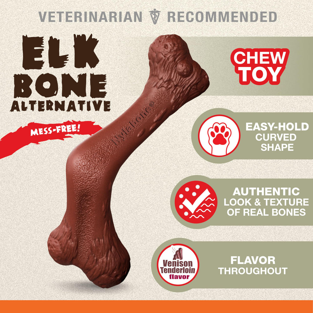 Nylabone durable chew toy built for extreme, aggressive chewers.