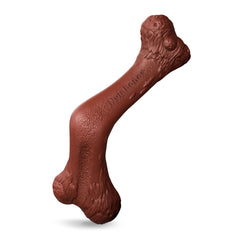 Nylabone elk bone alternative chews for durable, mess-free play for dogs.