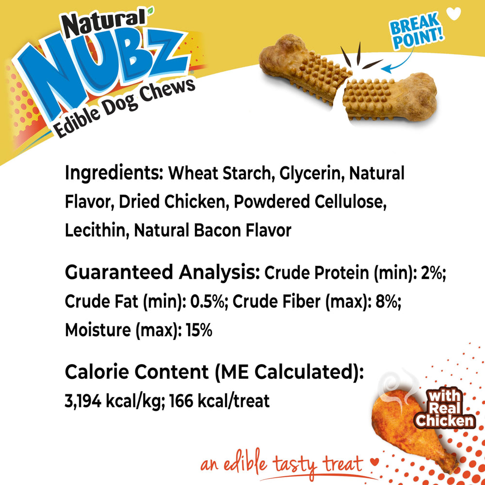 Nylabone Gift Box showcases multiple chews and a treat.