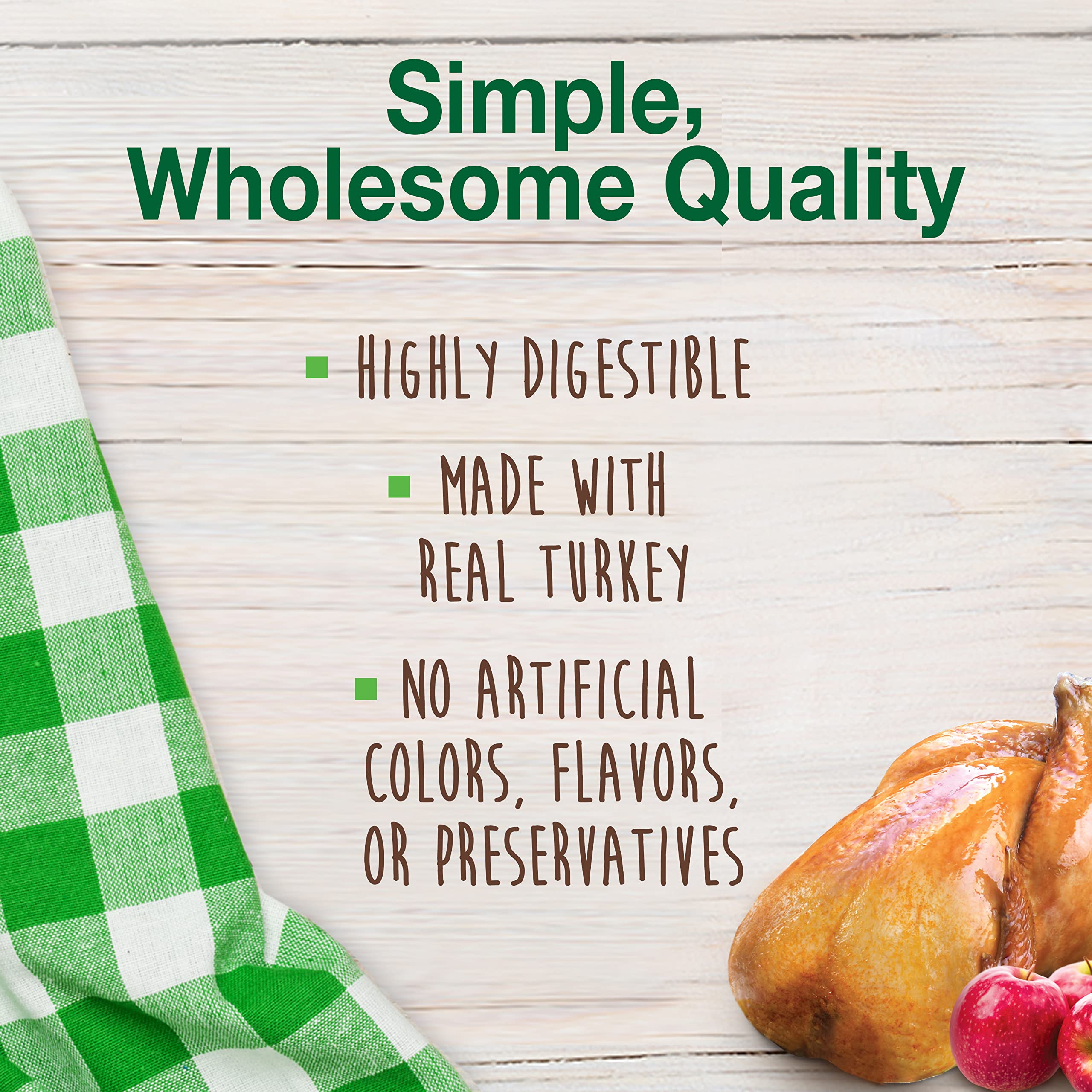 Nylabone Healthy Edibles highly digestible formula shown in image.