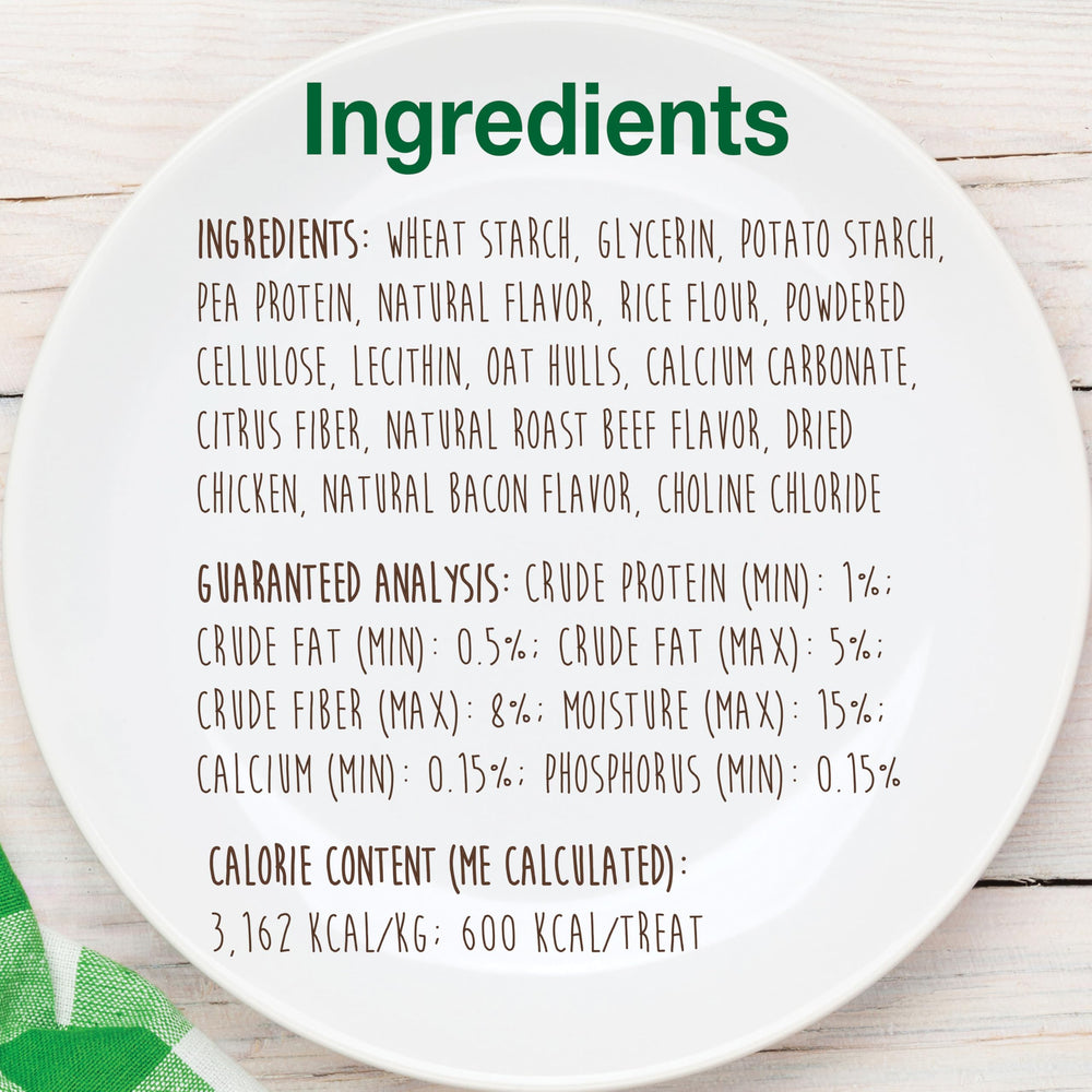Nylabone Healthy Edibles close-up texture highlighting natural ingredients.