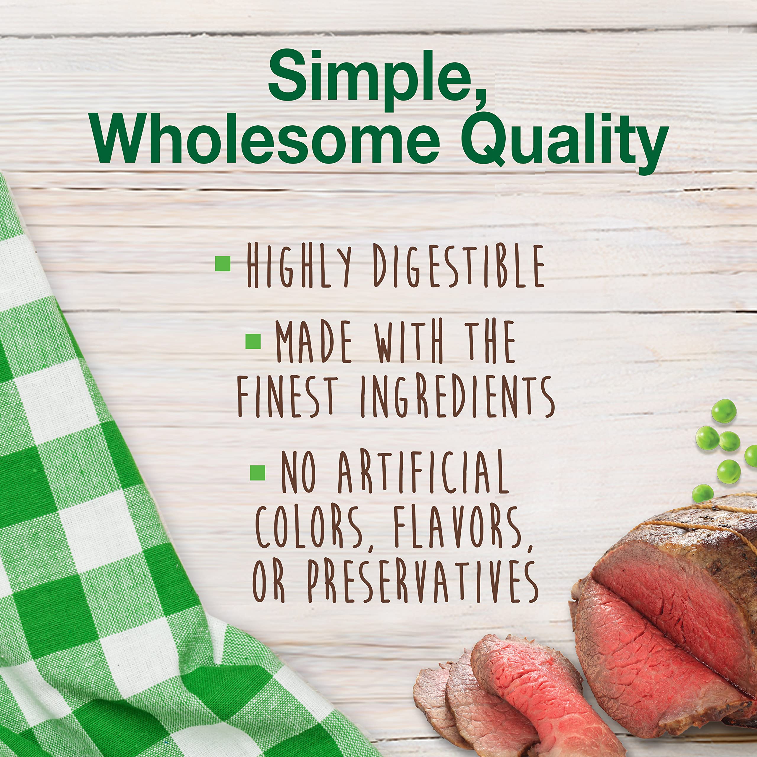 Nylabone Healthy Edibles roast beef aid in training and positive chewing habits.