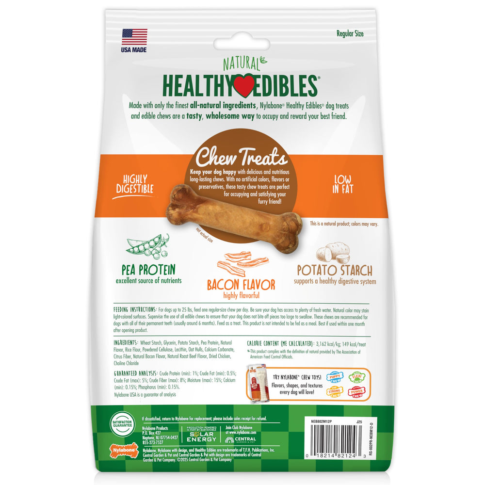 Small-dog friendly chews from Nylabone Healthy Edibles for under 25 pounds