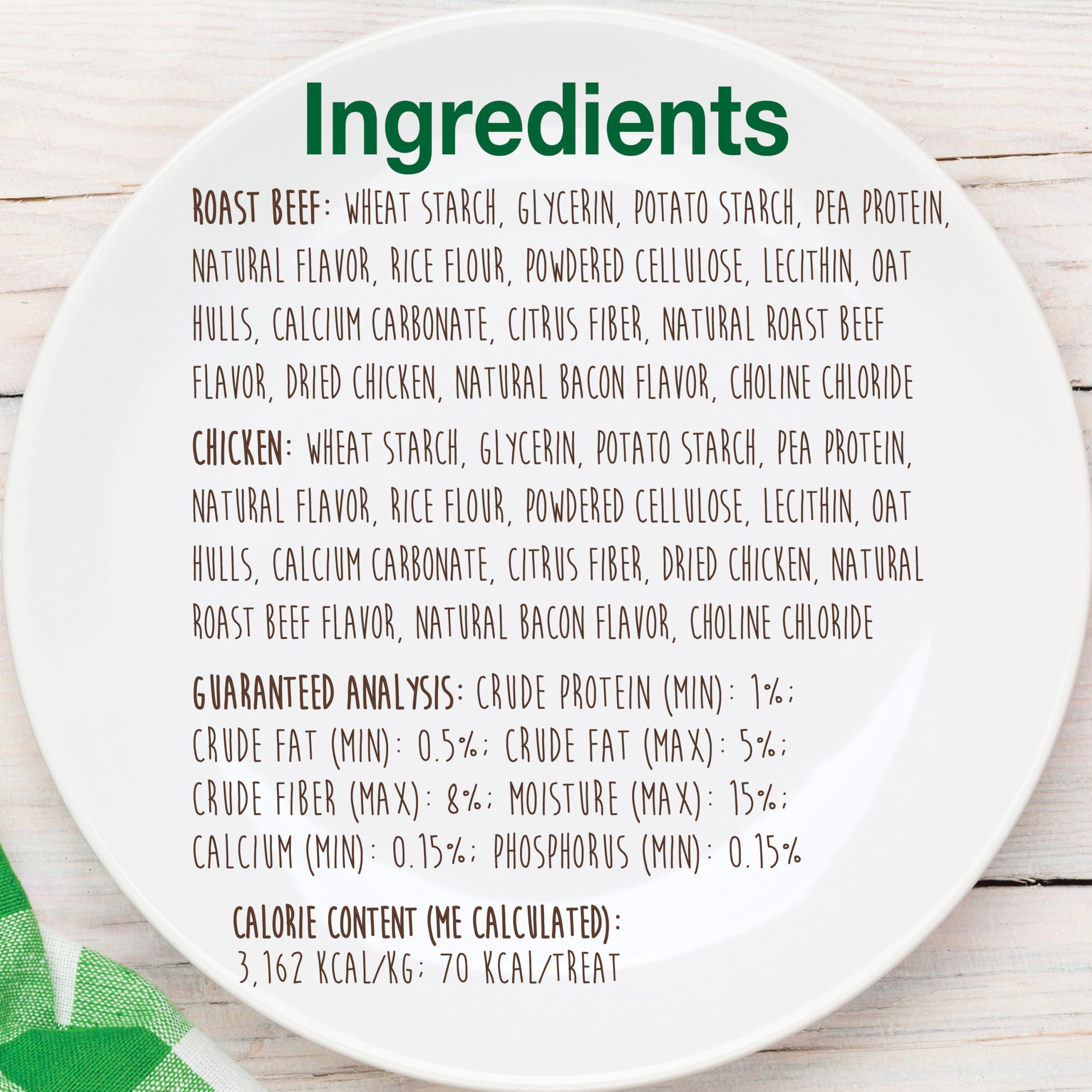 Nylabone Healthy Edibles digestible chew supports no artificial colors or preservatives.