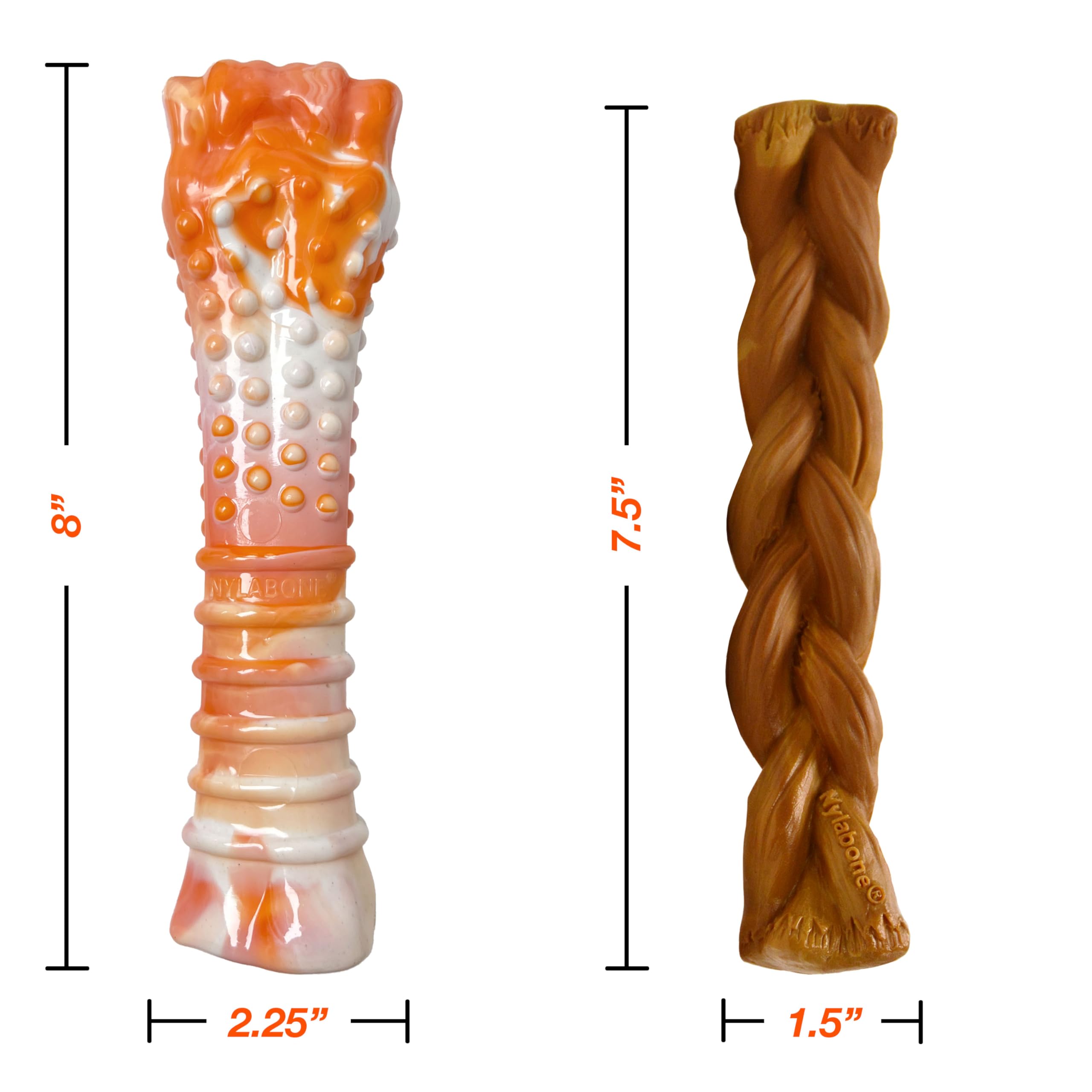 Nylabone large dog toy for dogs up to 50 pounds
