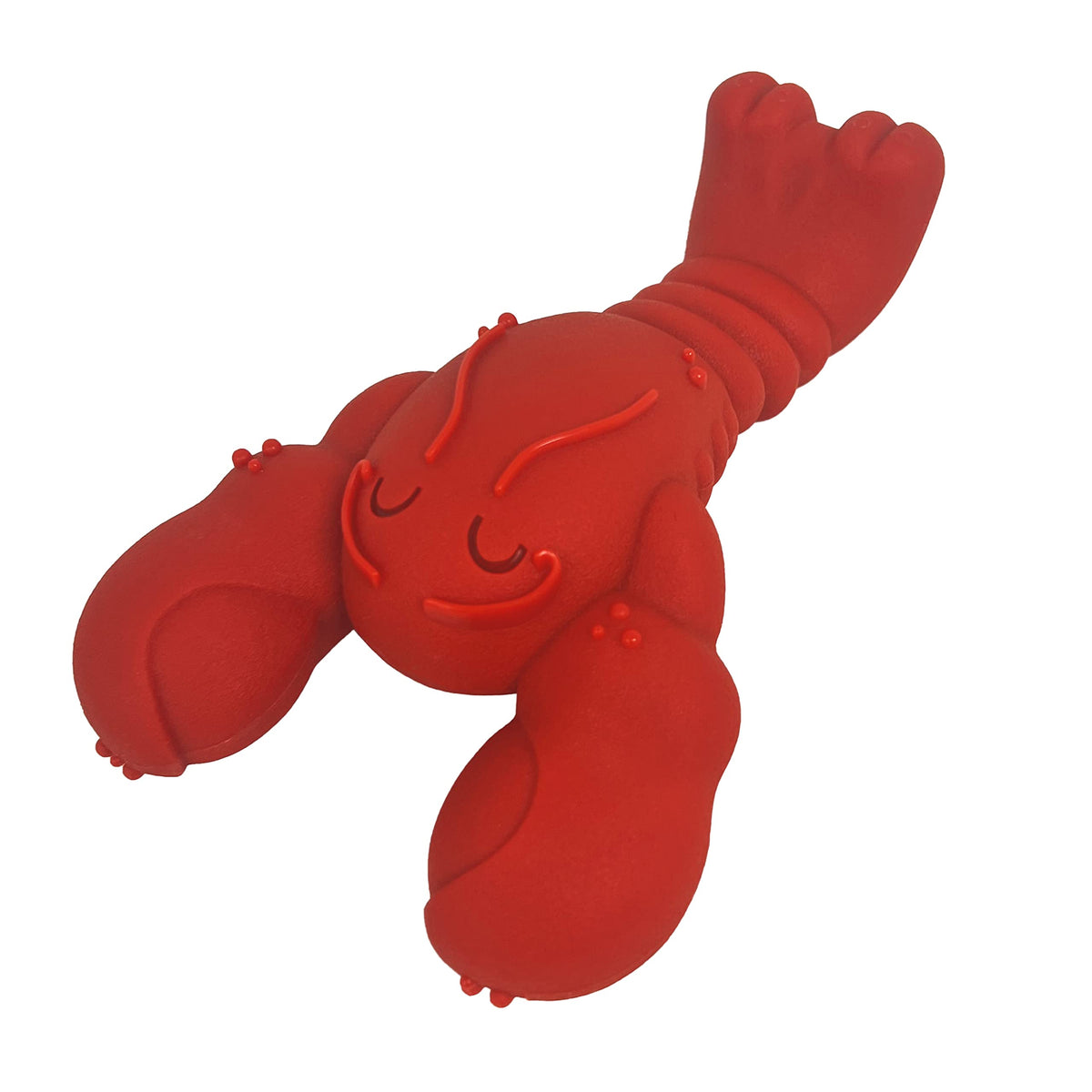 Nylabone Lobster Power Chew Toy with claw-to-tail design for tough chewers.