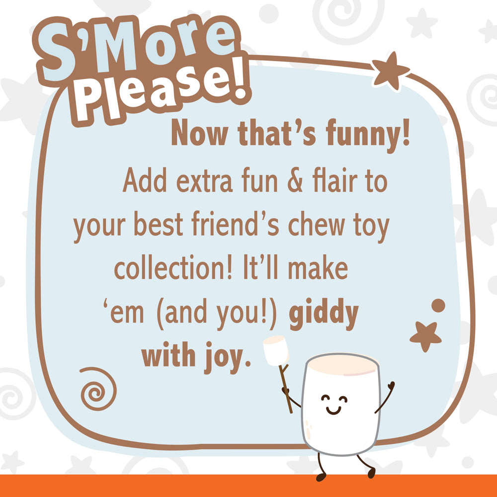 Nylabone Marshmallow Stick tough material designed for strong chewers