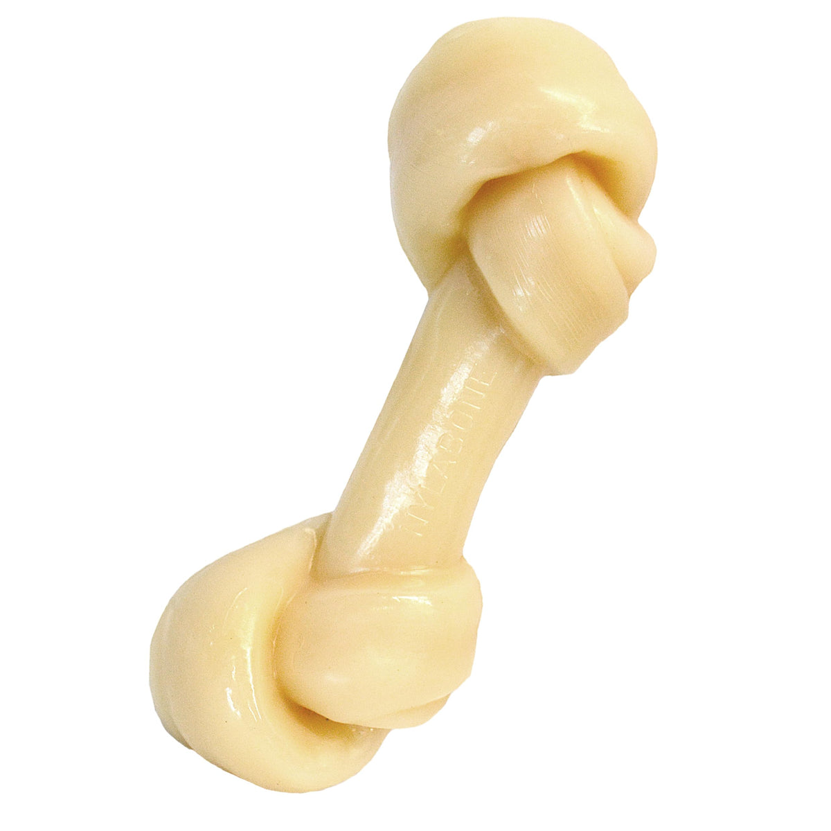 Nylabone Mega Knot Bone closeup showing durable nylon for aggressive chewers