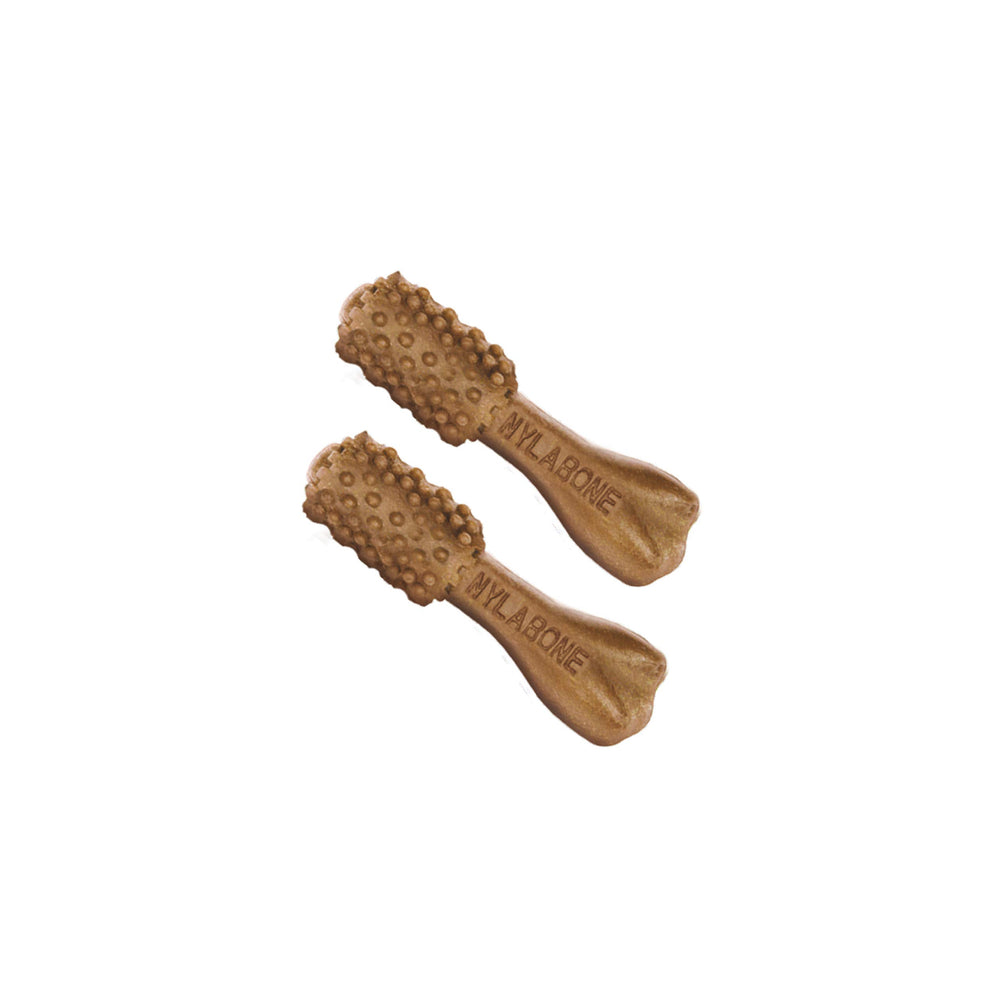 Nylabone Nutri Dent 360-nubs aid in comprehensive mouth cleaning.
