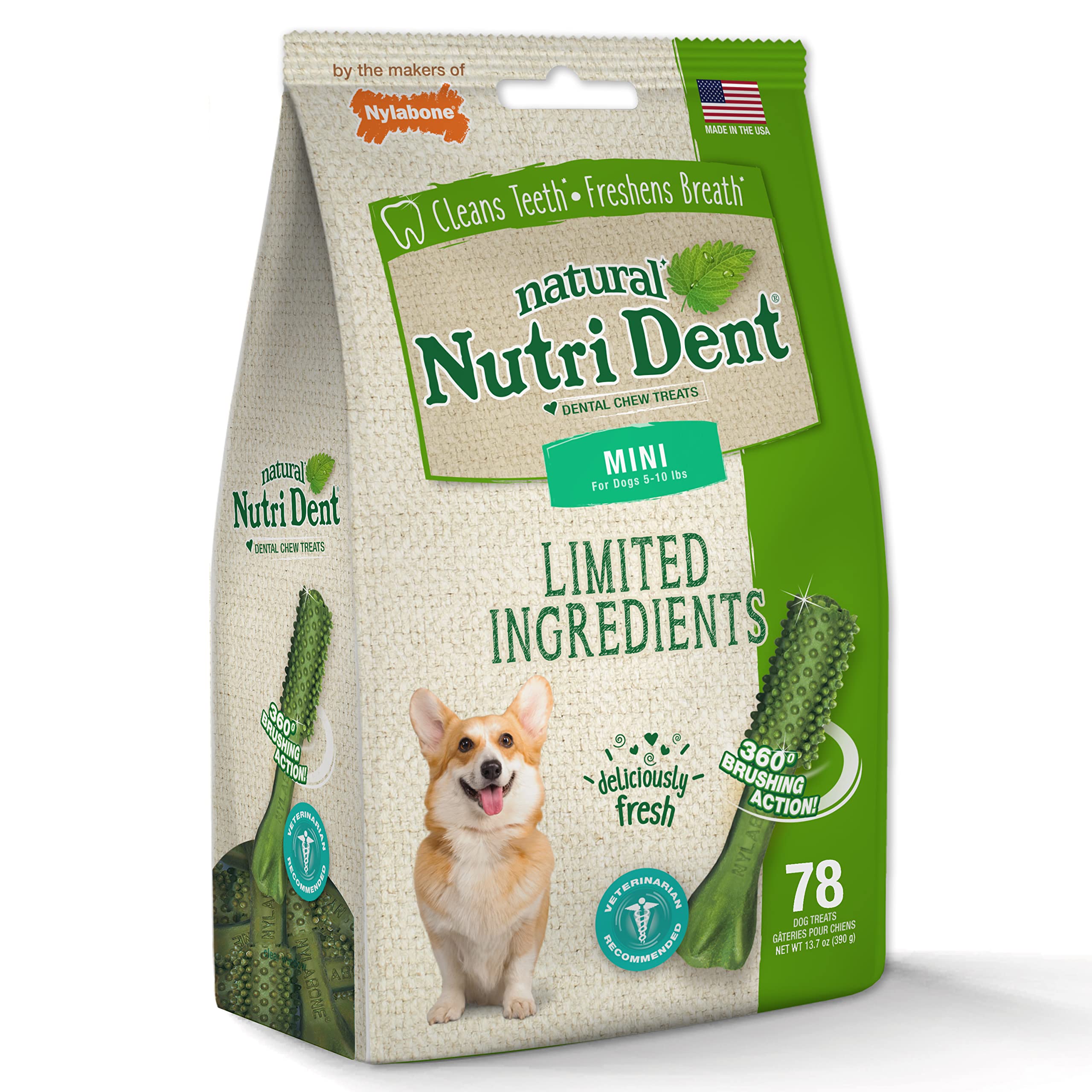 Nylabone Nutri Dent designed for X-Small dogs.