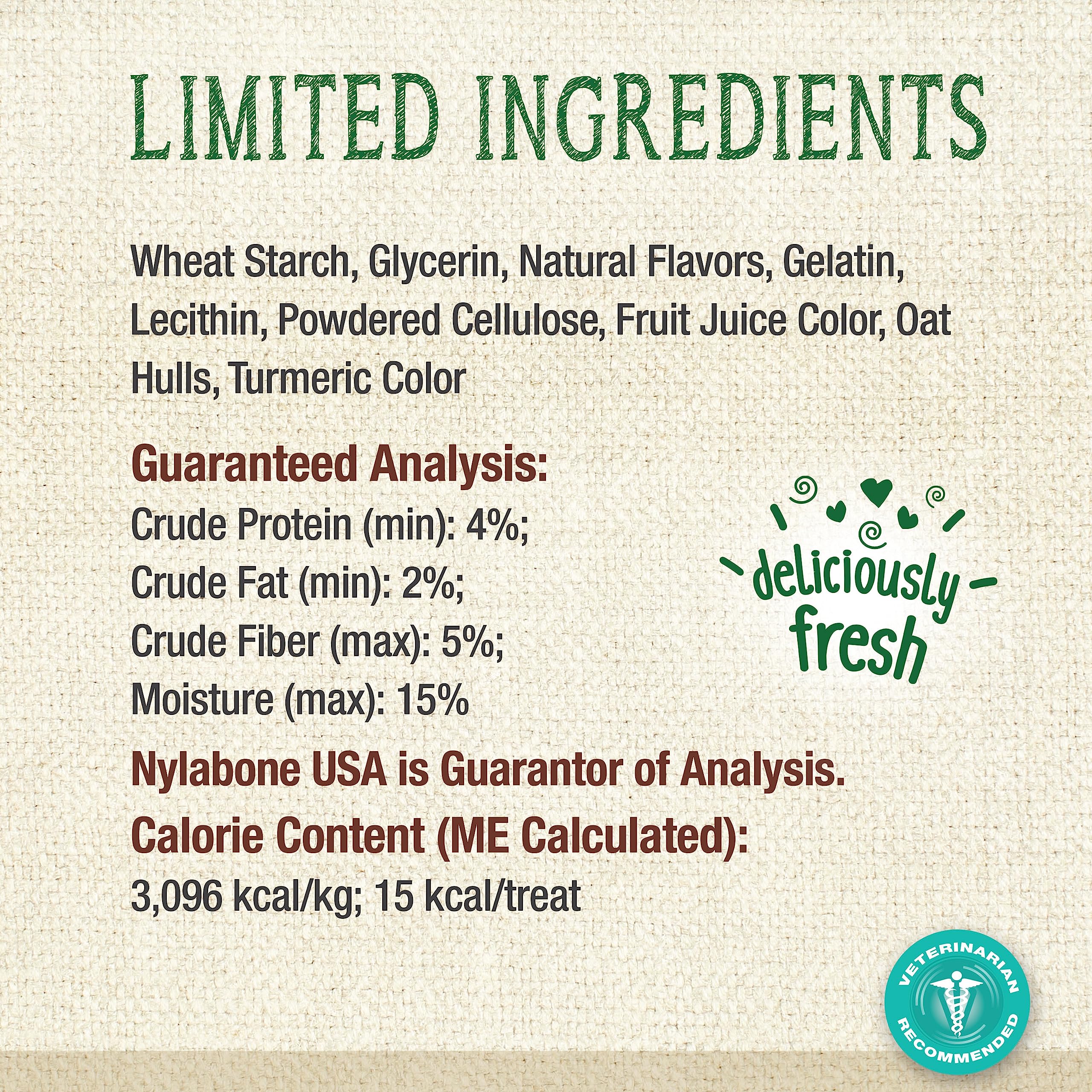 Nylabone Nutri Dent vet-recommended dental chews for dogs