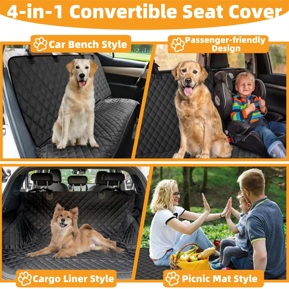 NYLSYT non-slip backing keeps the cover in place during rides.