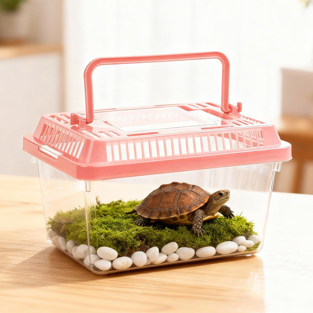 Nyuemystery clear plastic walls allow easy pet watching during playtime