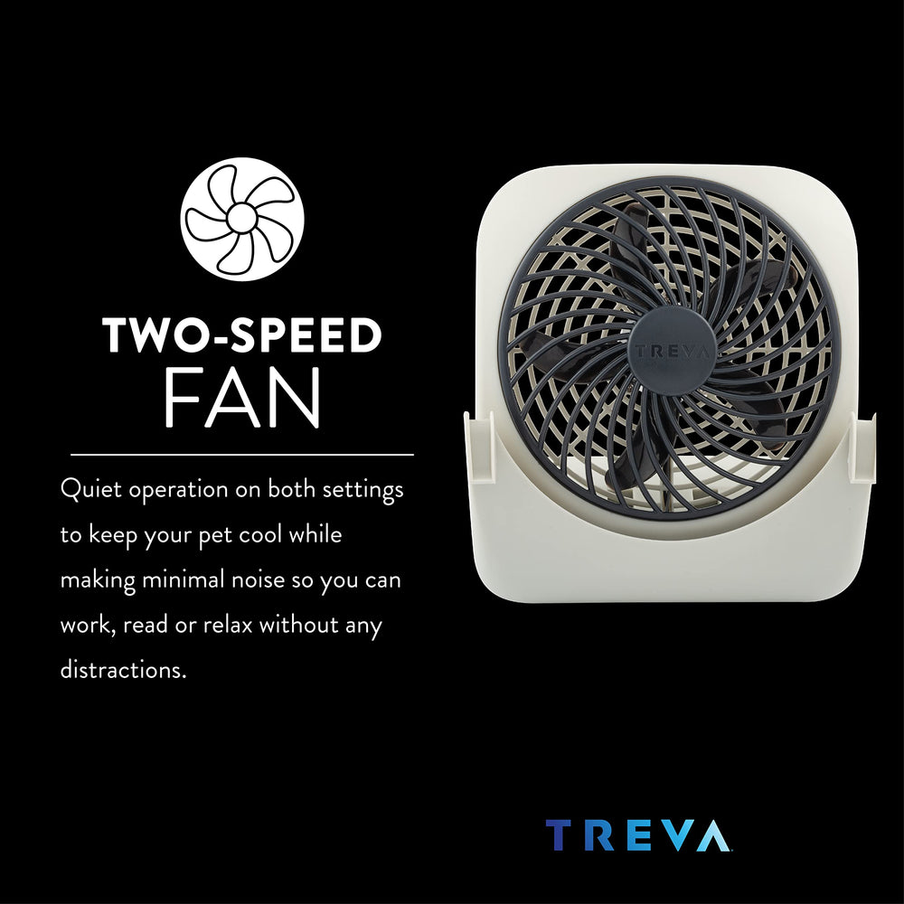 O2COOL Treva portable design ideal for travel and hotels.
