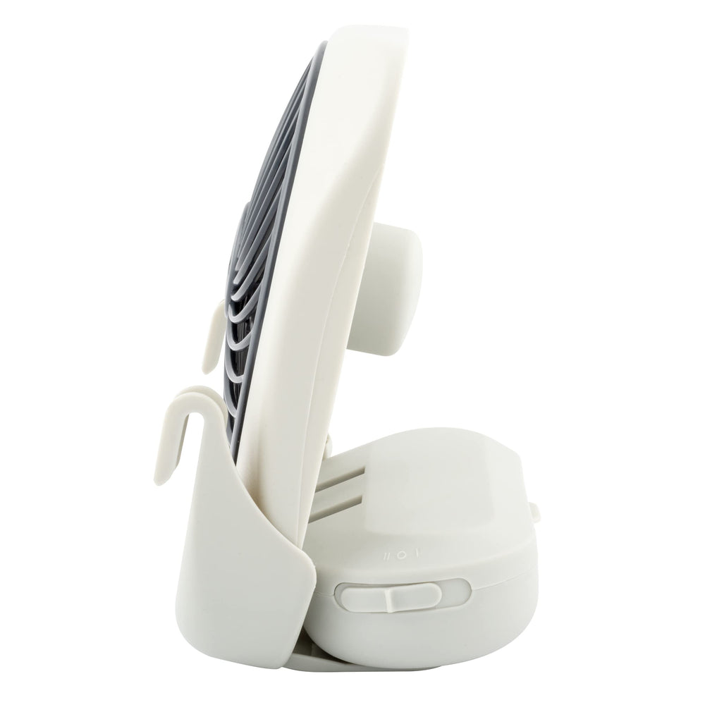 O2COOL Treva with two-speed settings for adjustable airflow.