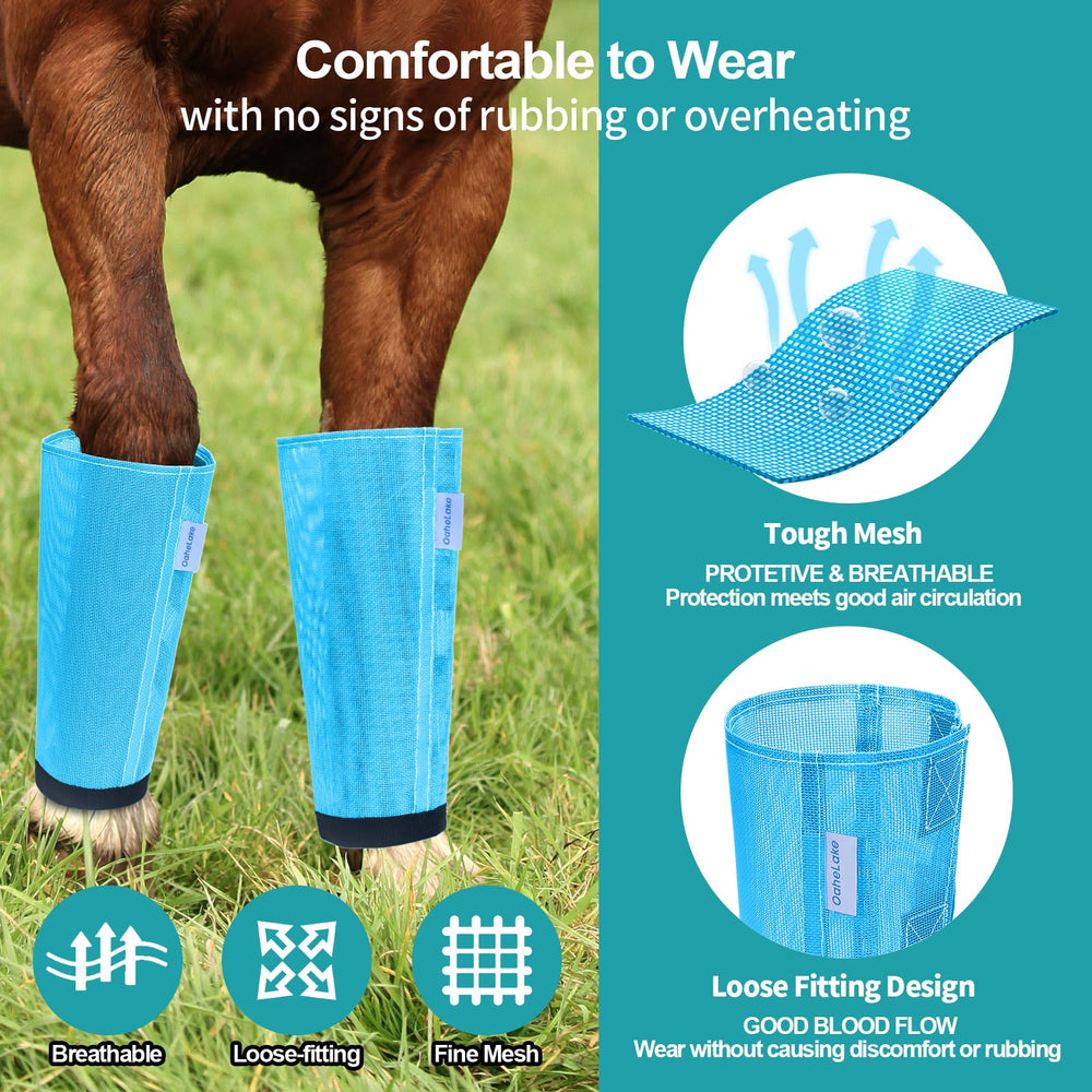 OAHELAKE durable stays ensure boots stay securely in place.